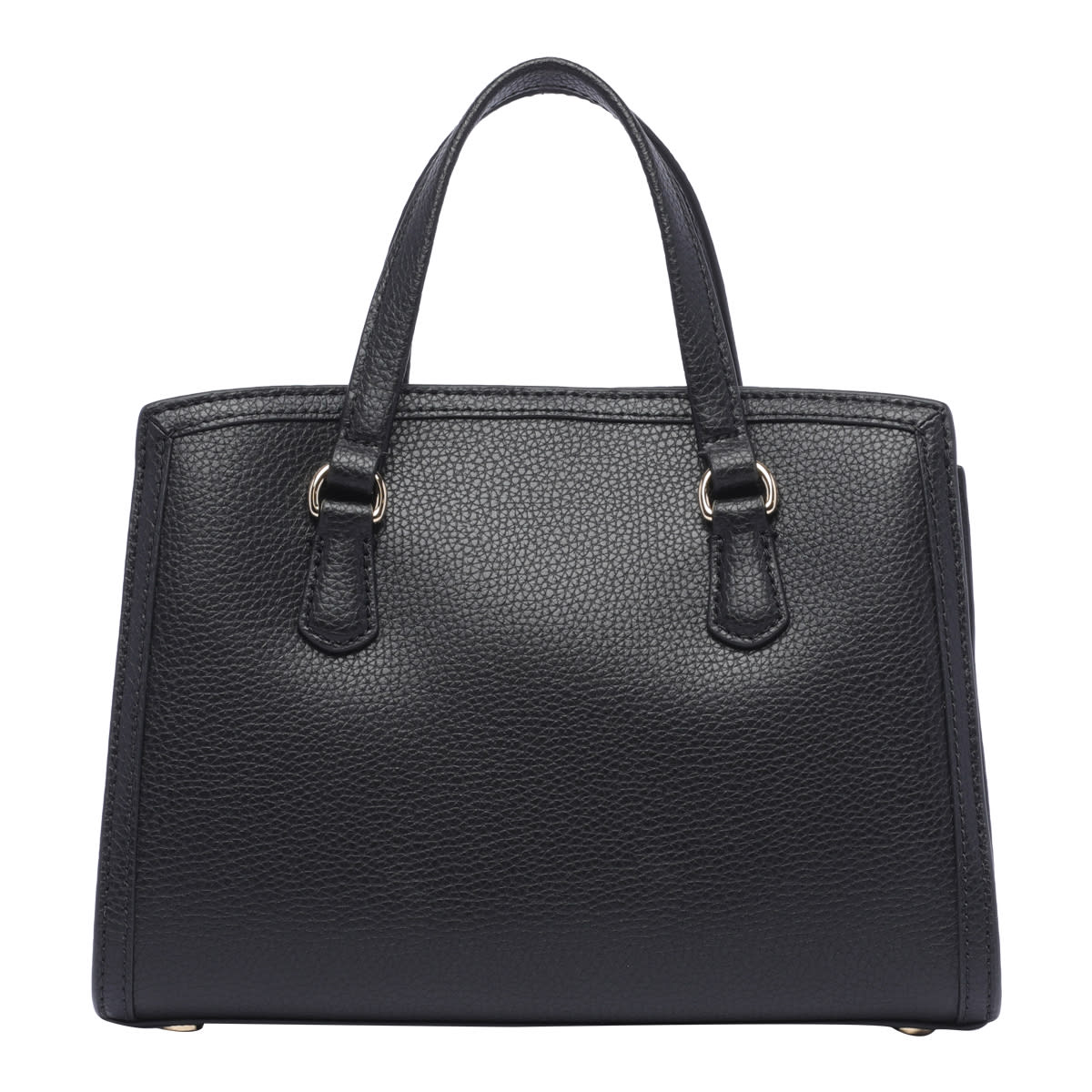 Shop Michael Michael Kors Chantal Handbag In Black