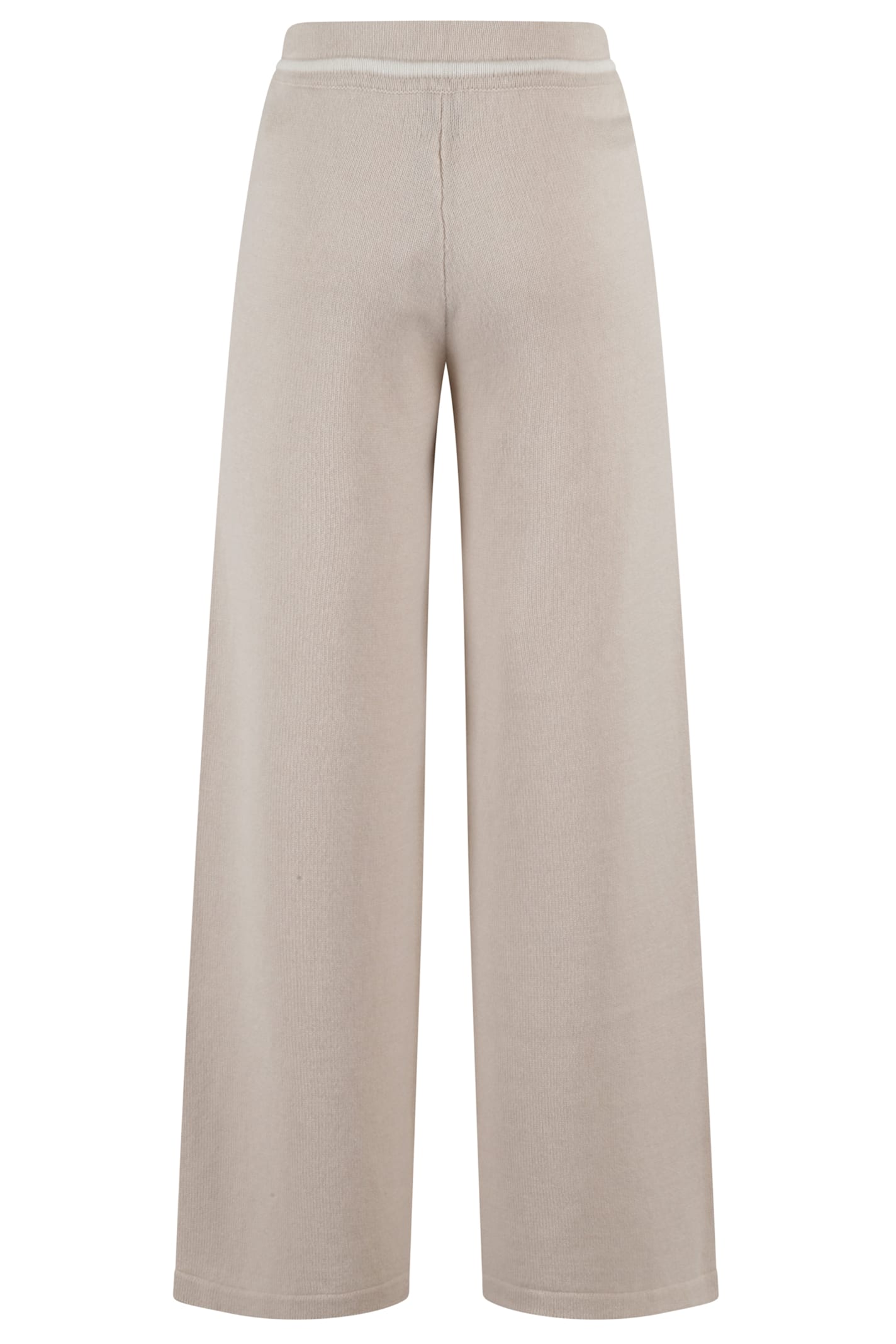 Eleventy Drawstring Straight Trousers In Brown