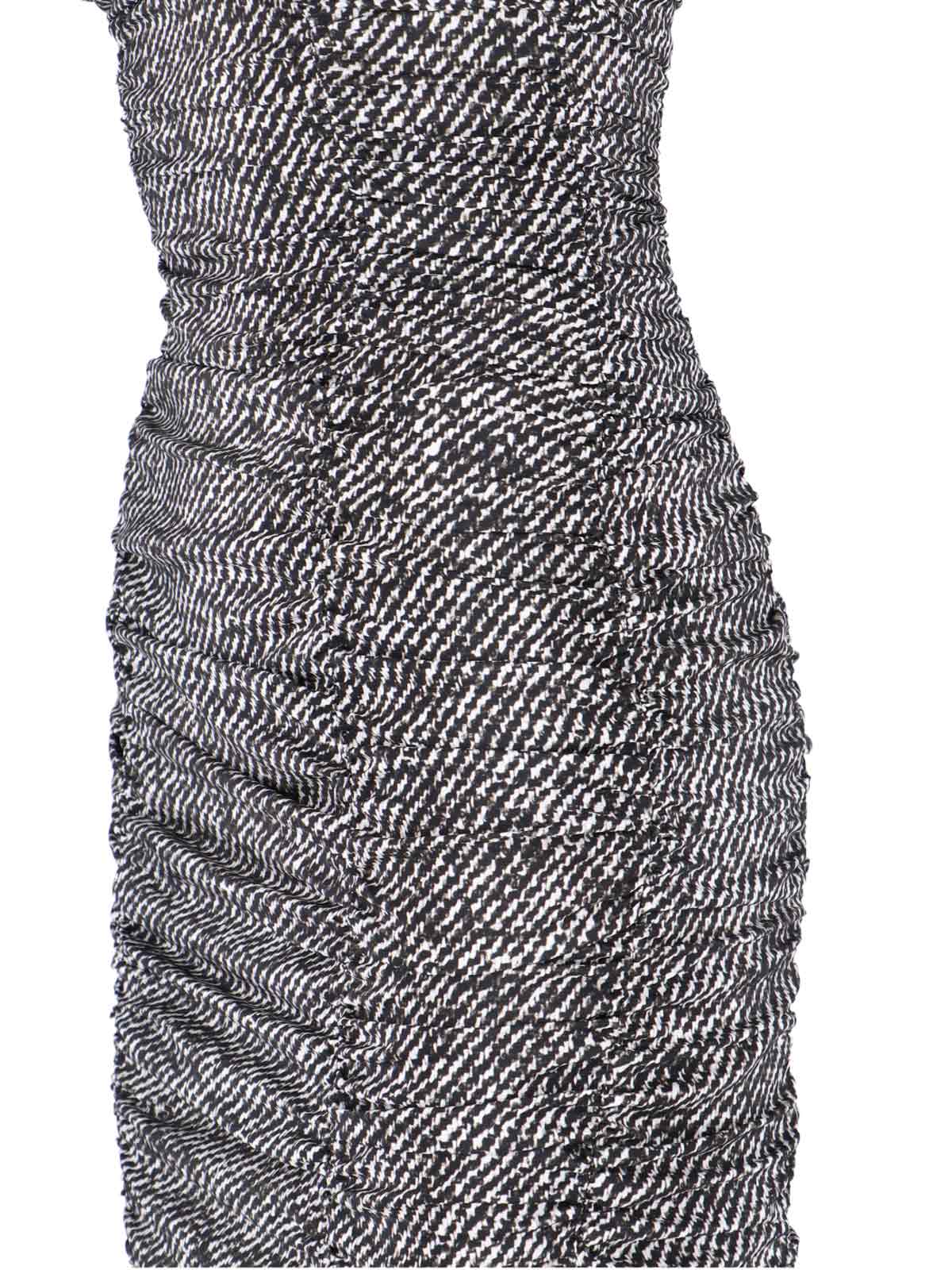 Dolce & Gabbana Silk Midi Dress In Black