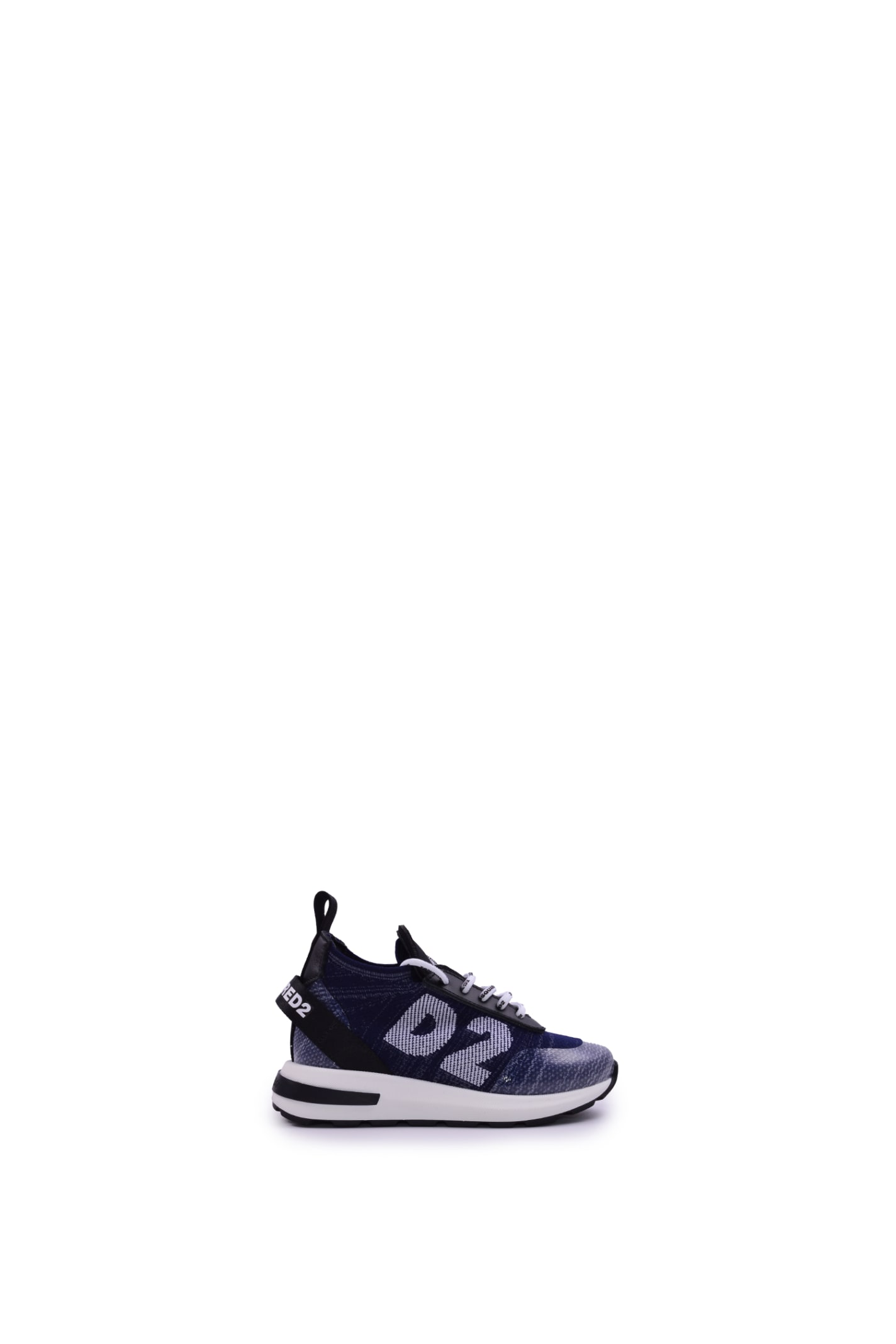 Dsquared2 Stretch Nylon Knit Sneakers