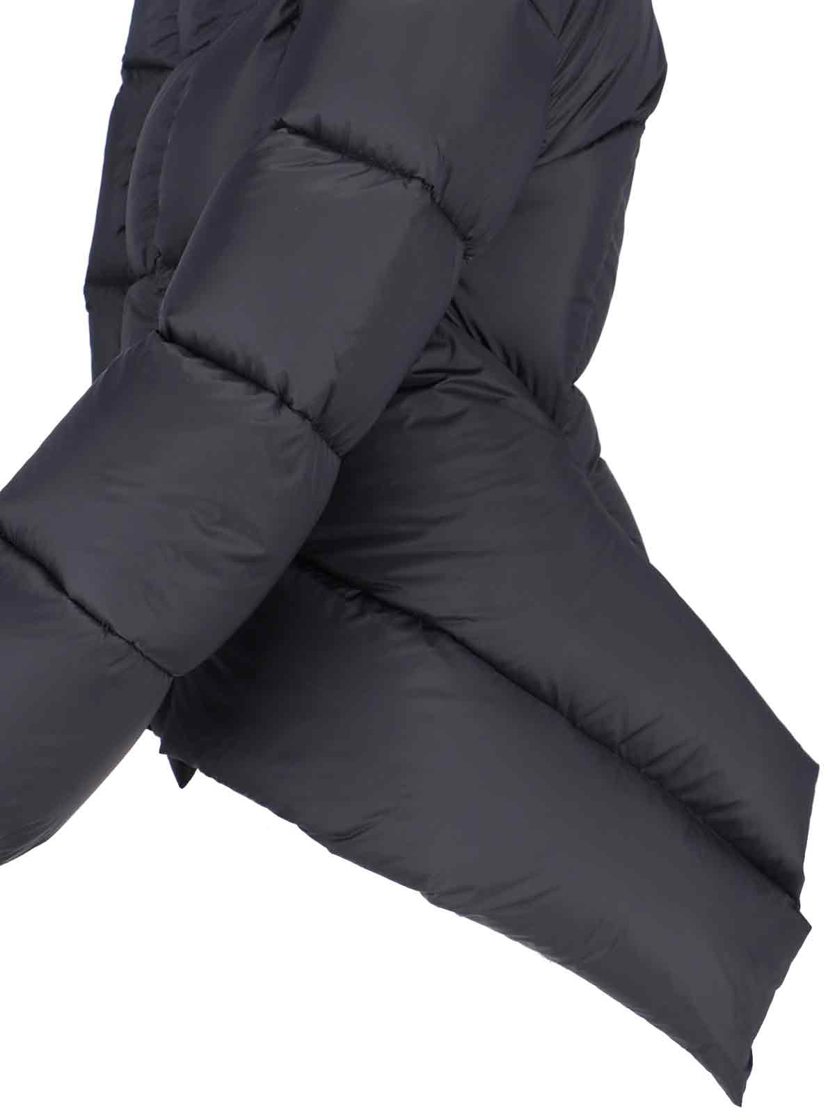 Rick Owens Naska Down Jacket In Black