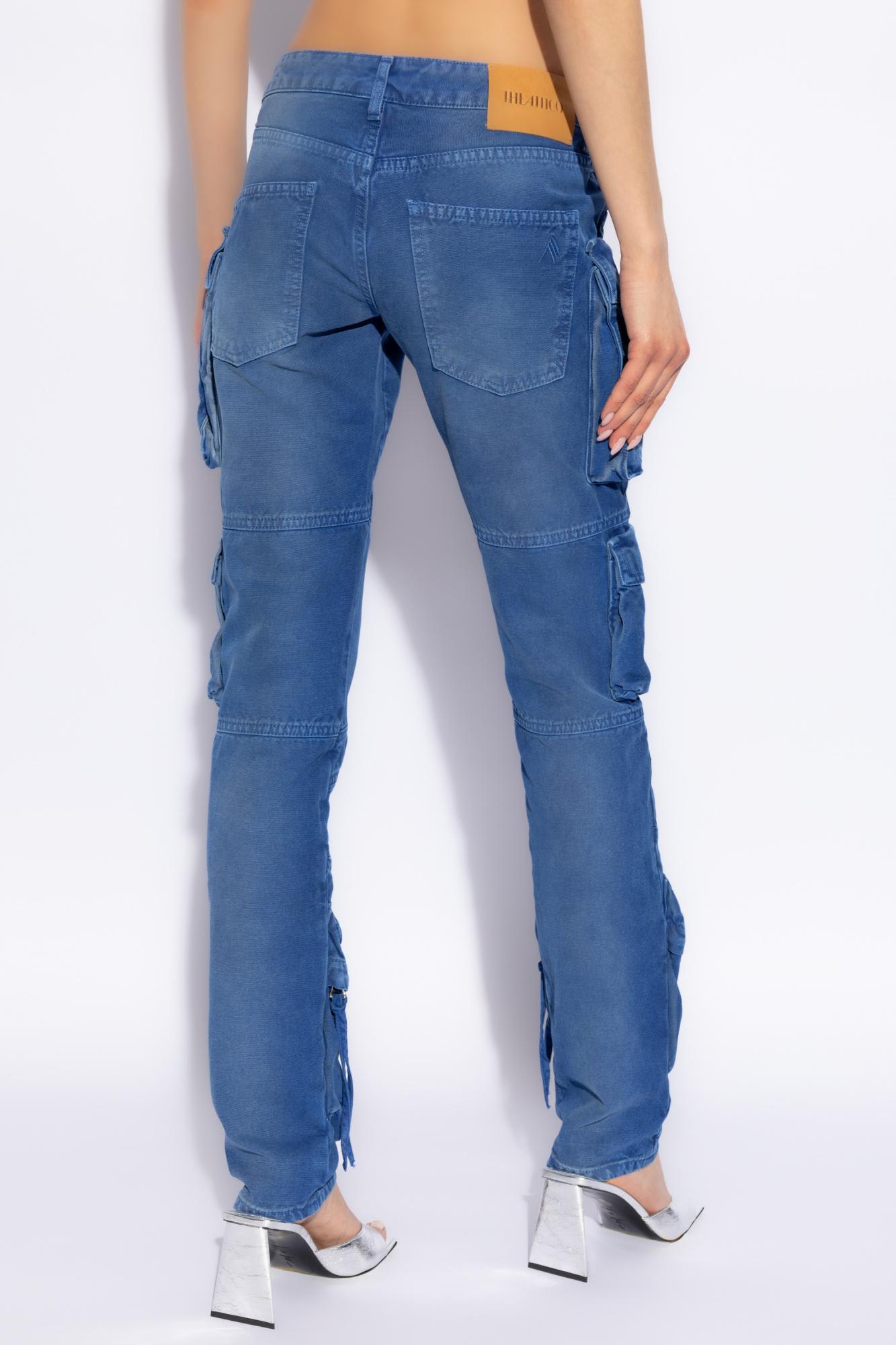 Attico Low-rise Cargo Jeans