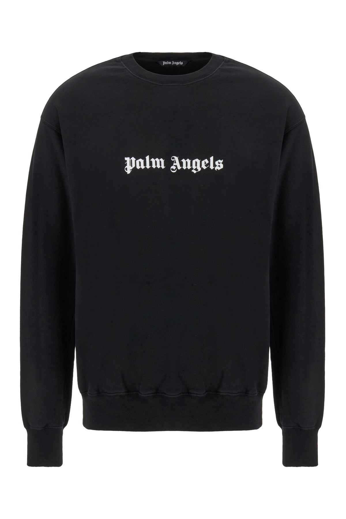 Black Cotton Oversize Sweatshirt