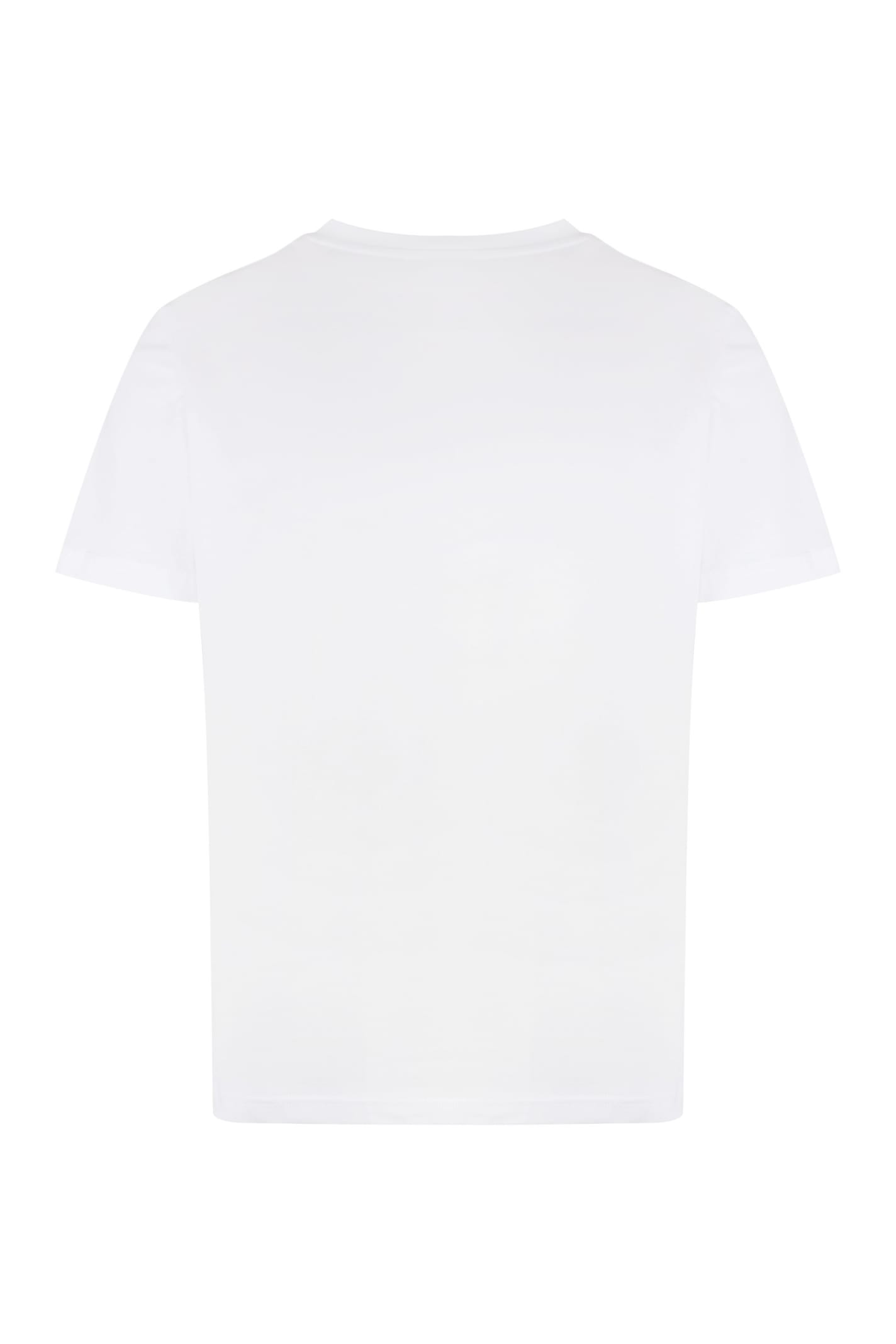 Shop Apc Standard Grand Vpc Cotton T-shirt In White