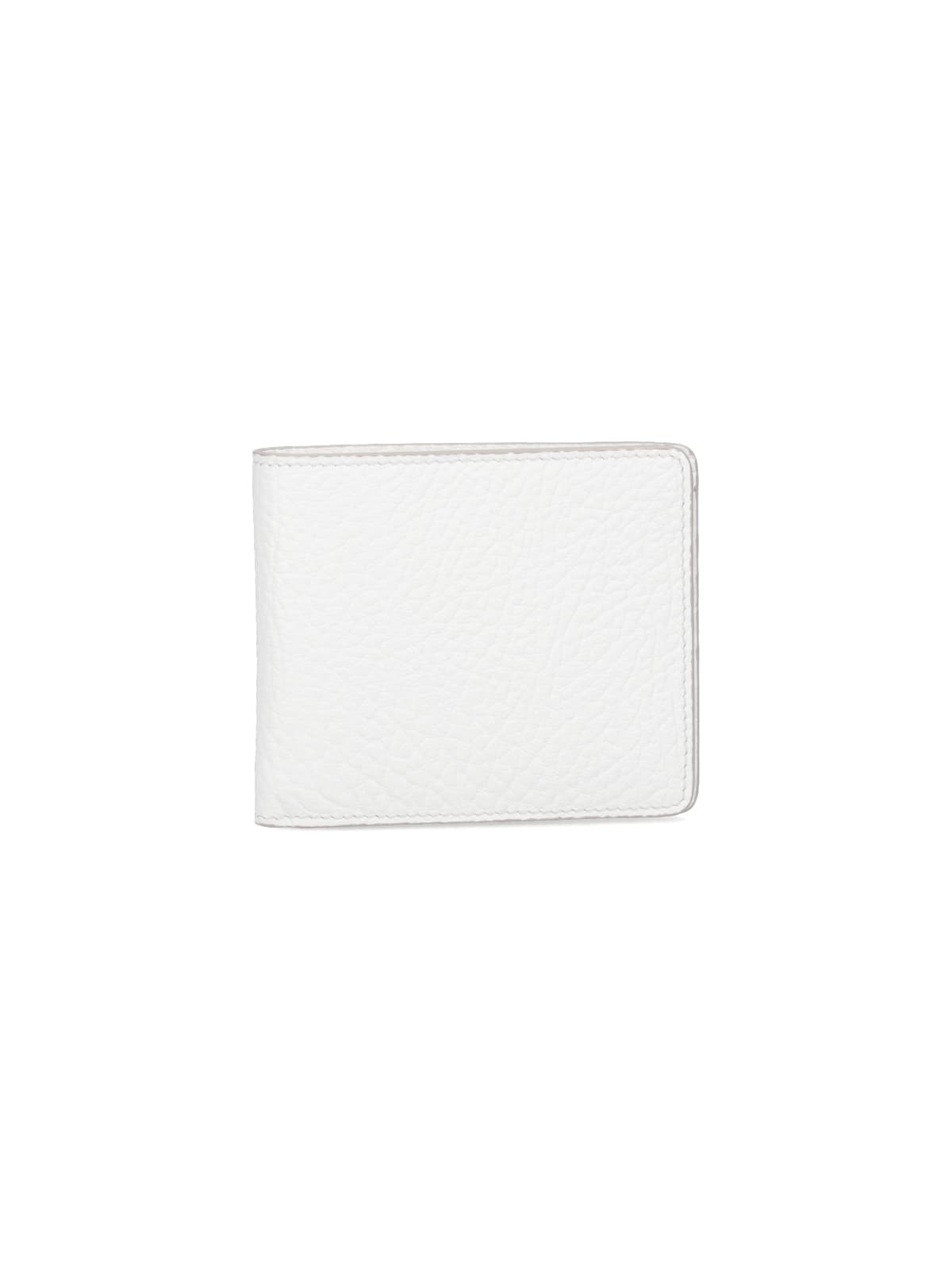 Maison Margiela Four Stitches Bi-fold Wallet In White