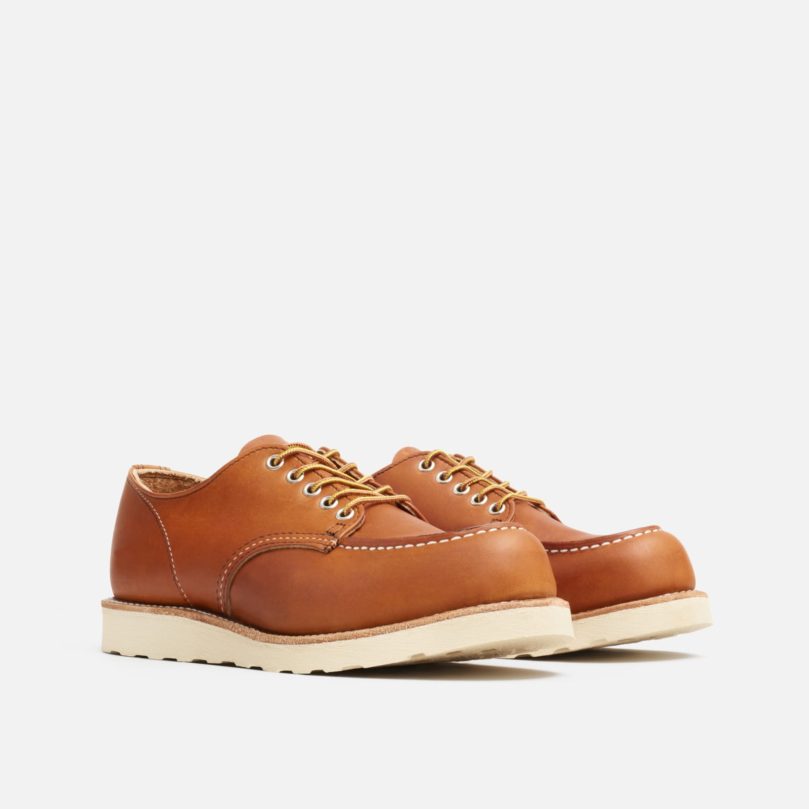 Shop Red Wing Moc Oxford In Oro Legacy