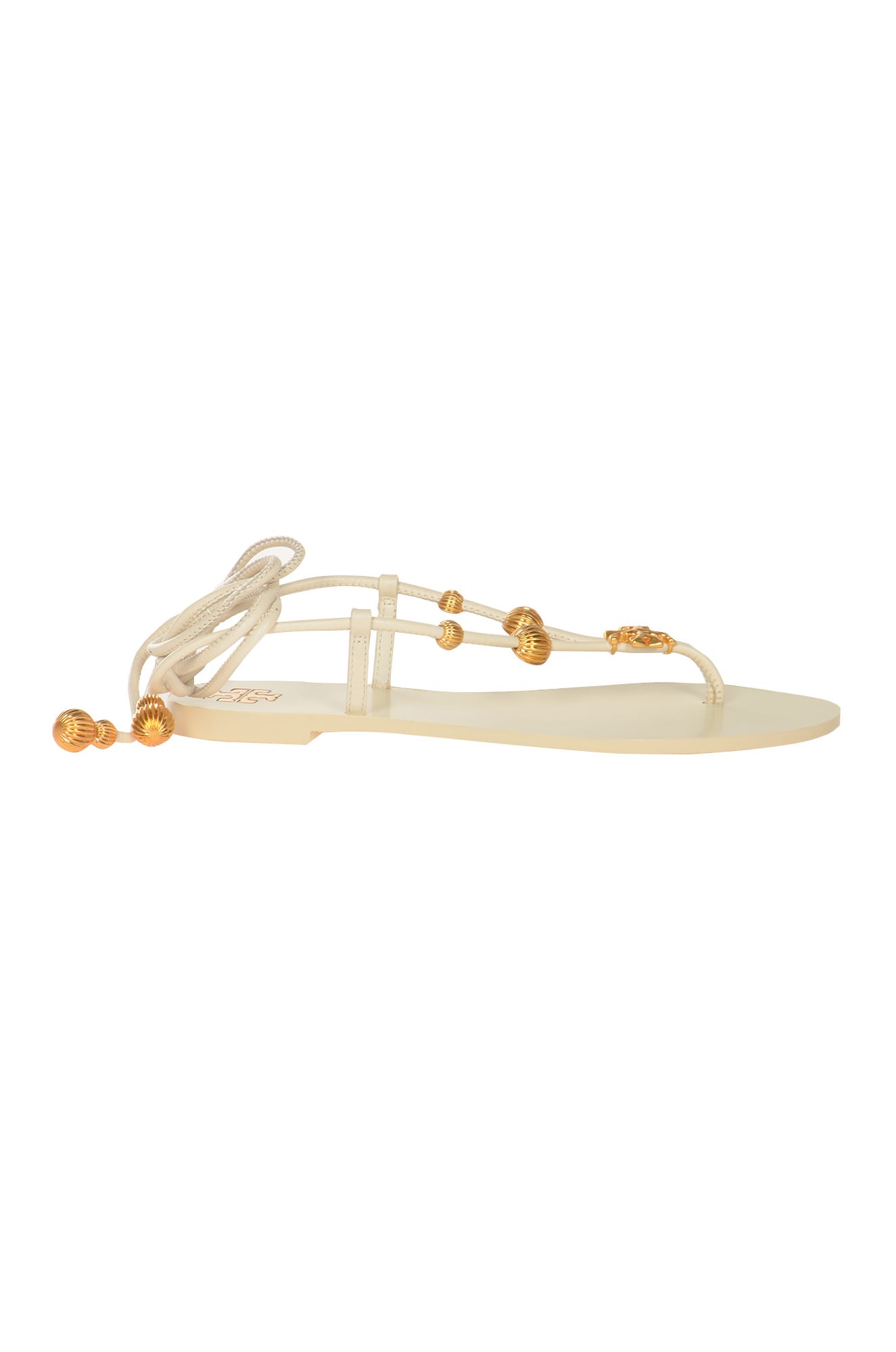 Tory Burch Capri Flat Lace-up Sandals