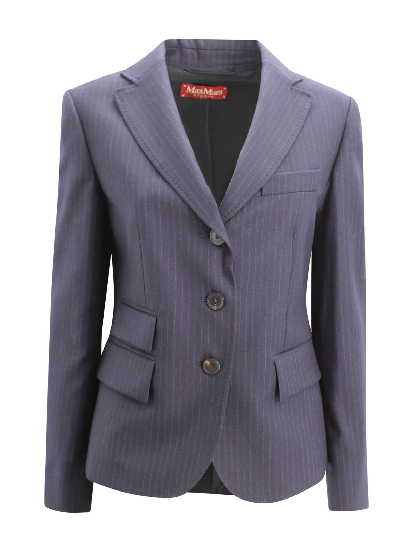 Max Mara Jacket In Purple