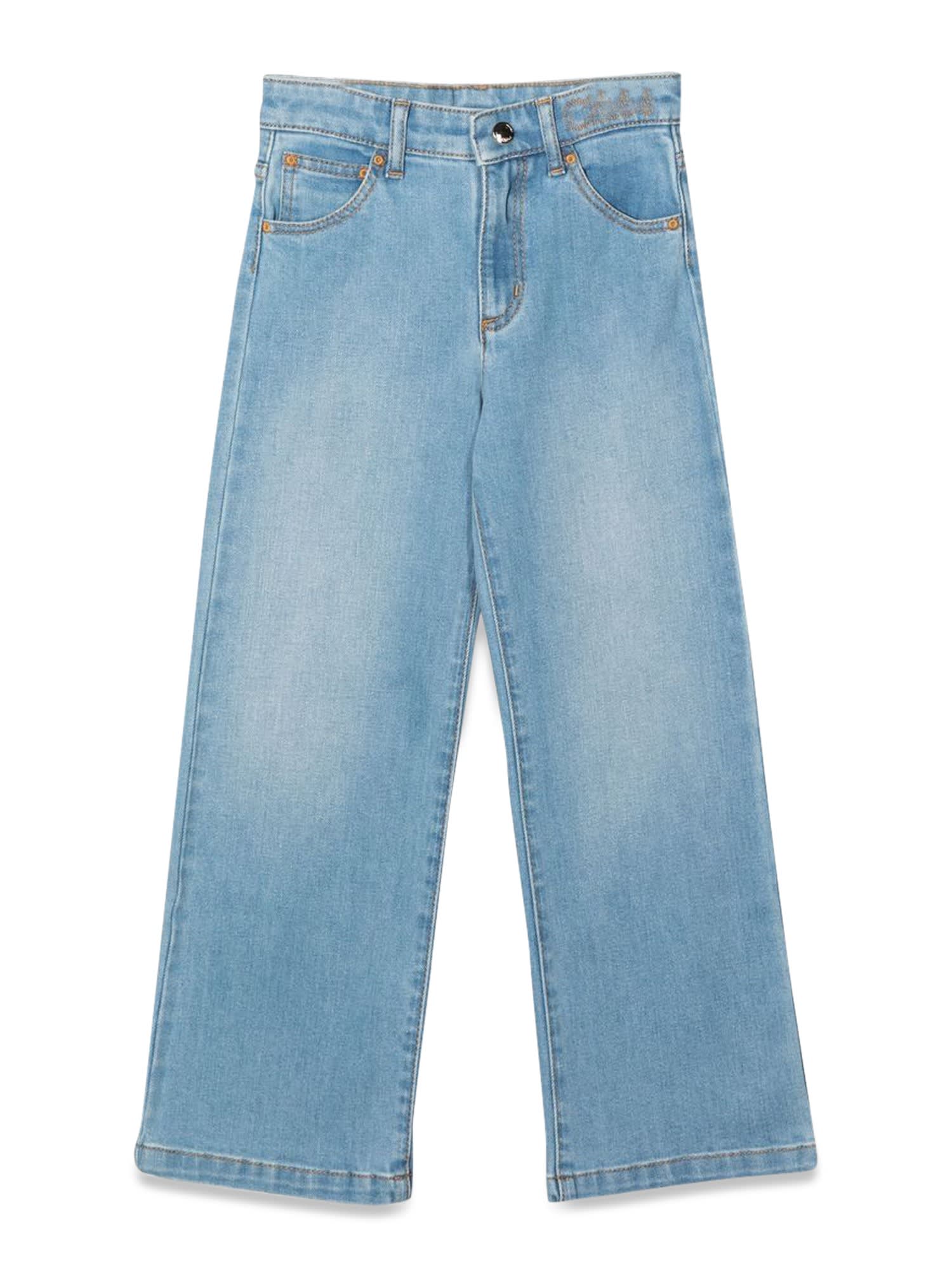 Chloé Jeans Wide Bottom