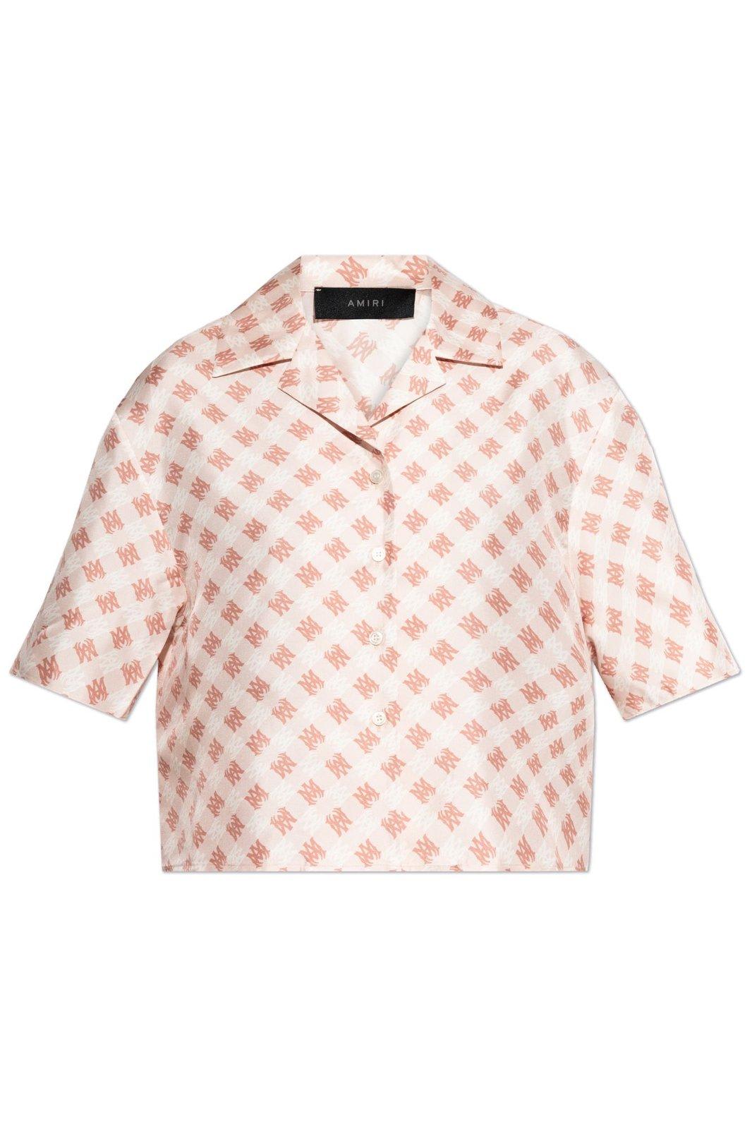 Allover Ma Printed Short-sleeved Shirt