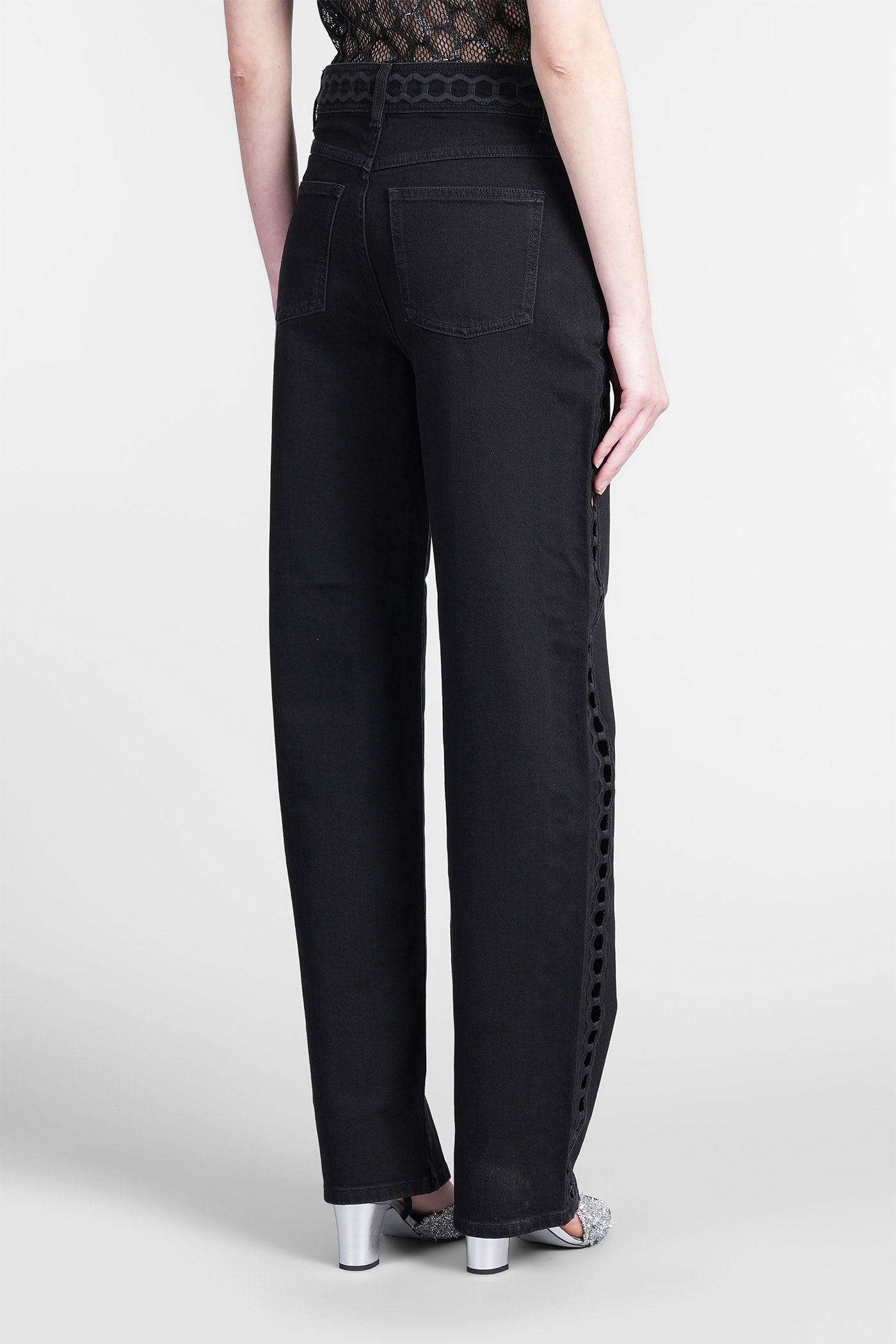 Iro Irasi Jeans In Black Cotton