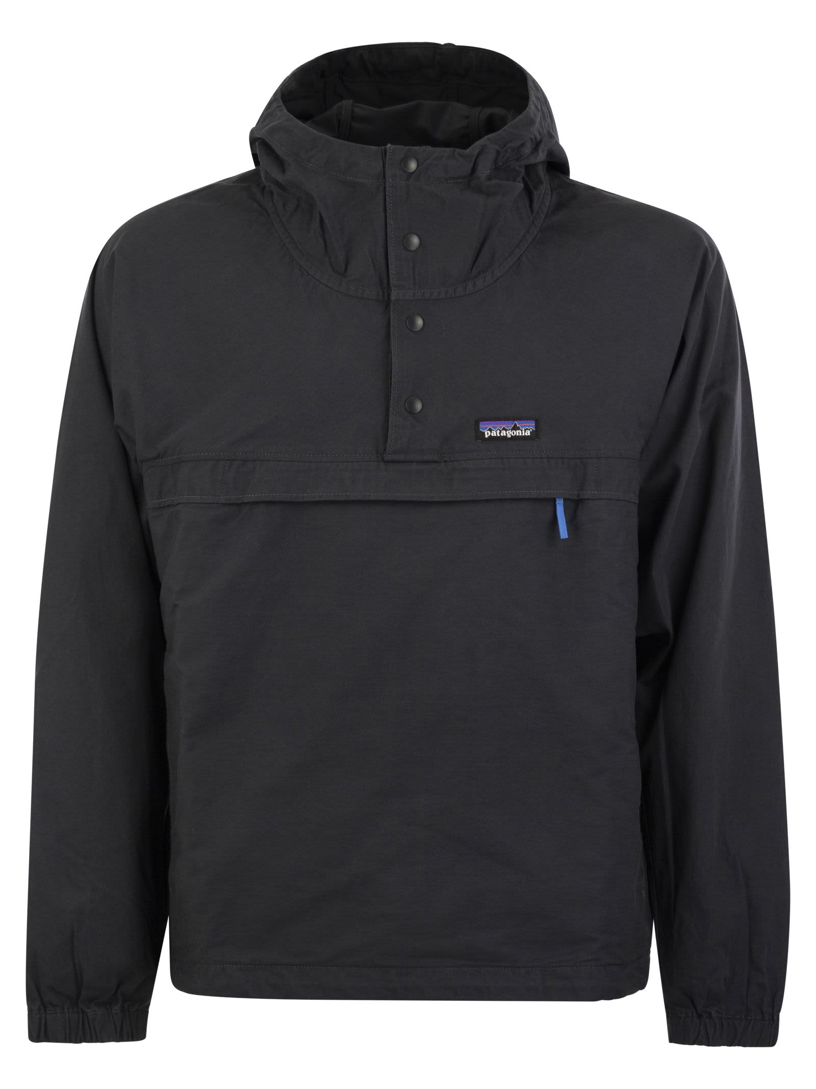 Shop Patagonia Funhoggers Pullover Jacket In Blue
