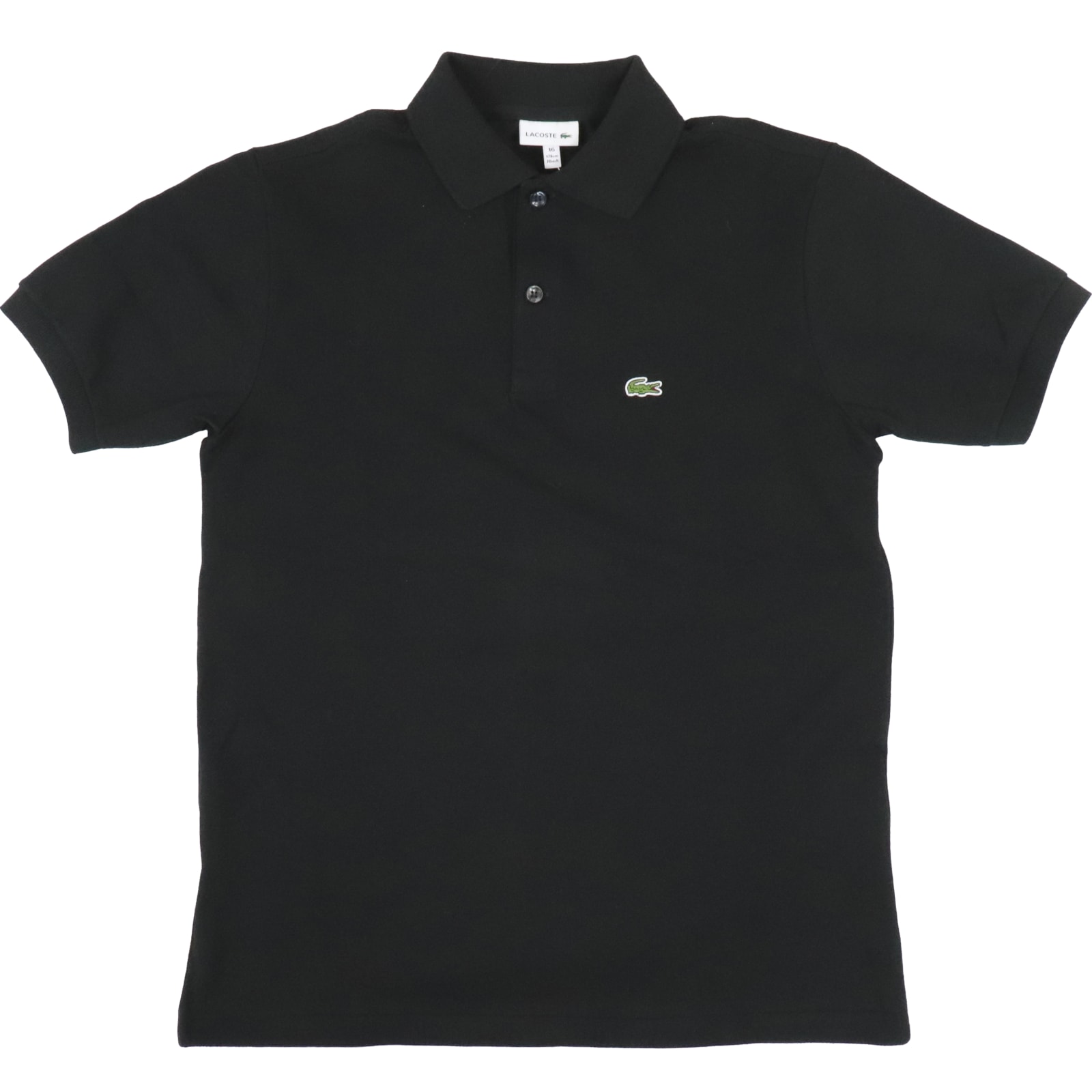 Lacoste Little Boys Classic Polo Shirt In Black