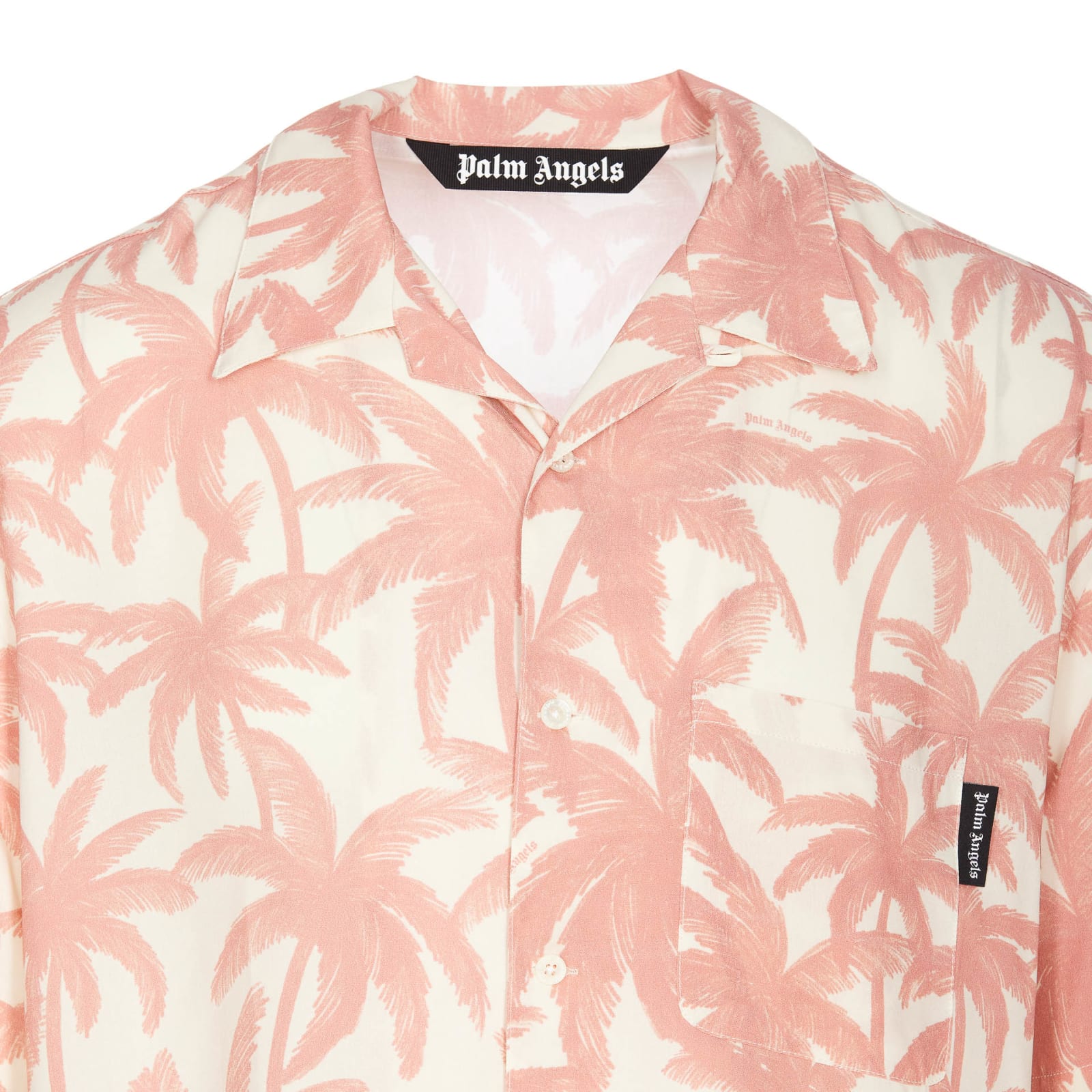 Shop Palm Angels Palms Allover Shirt In Pink