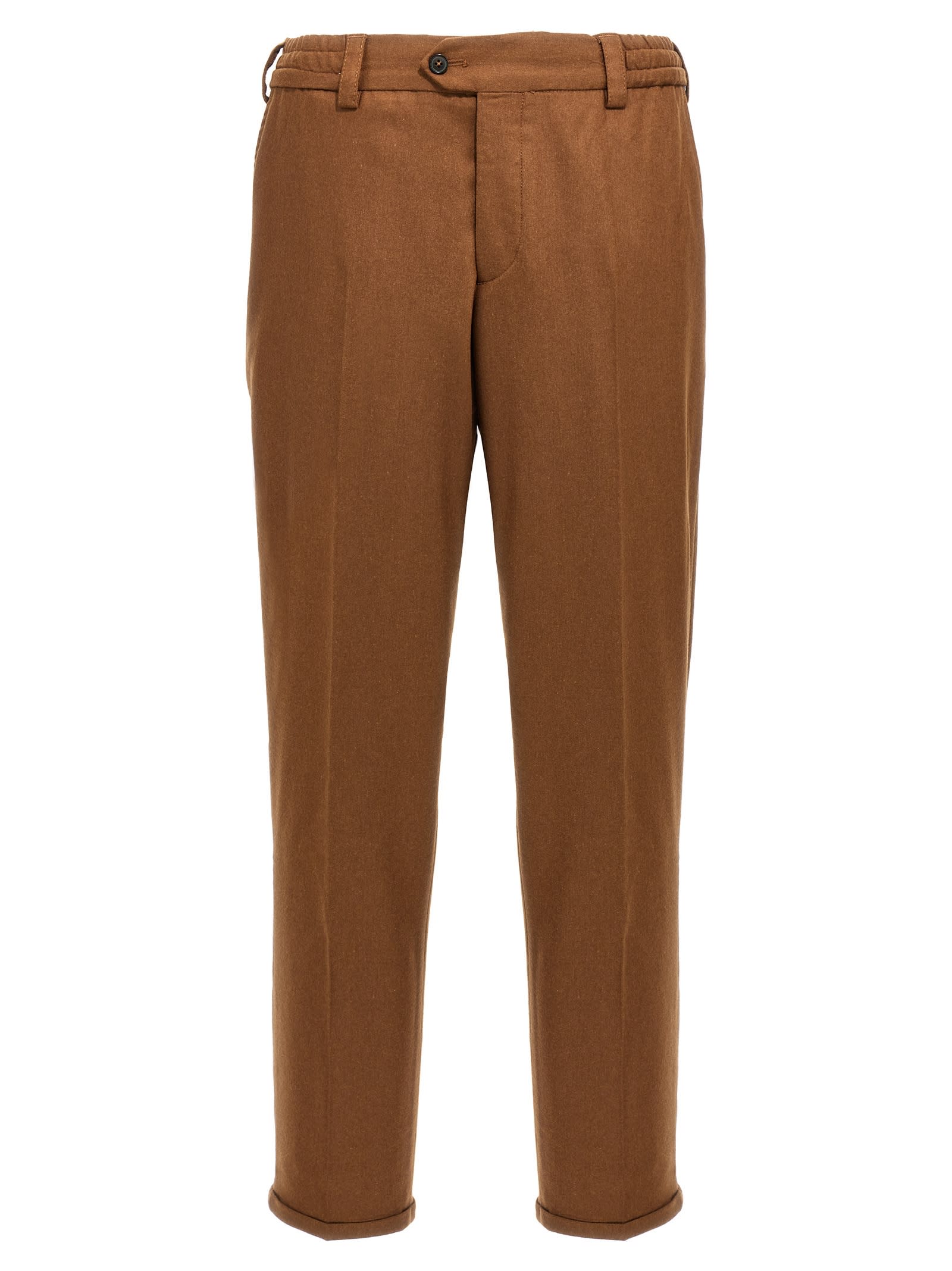 Shop Pt Torino The Rebel Pants In Brown