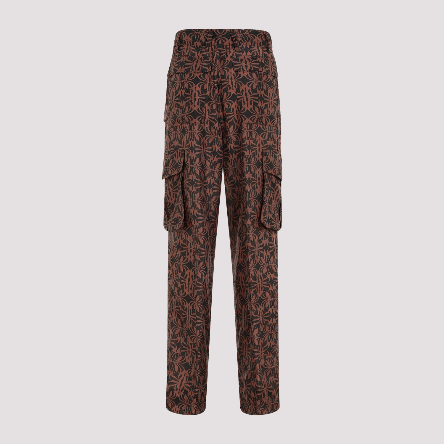 Shop Dries Van Noten Polkar Pants In Black