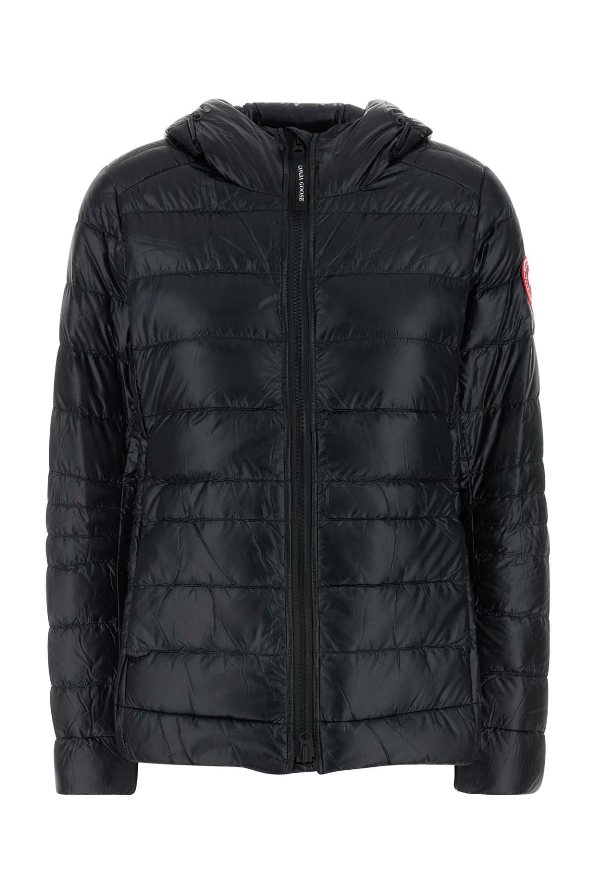 CANADA GOOSE BLACK NYLON DOWN CYPRESS JACKET