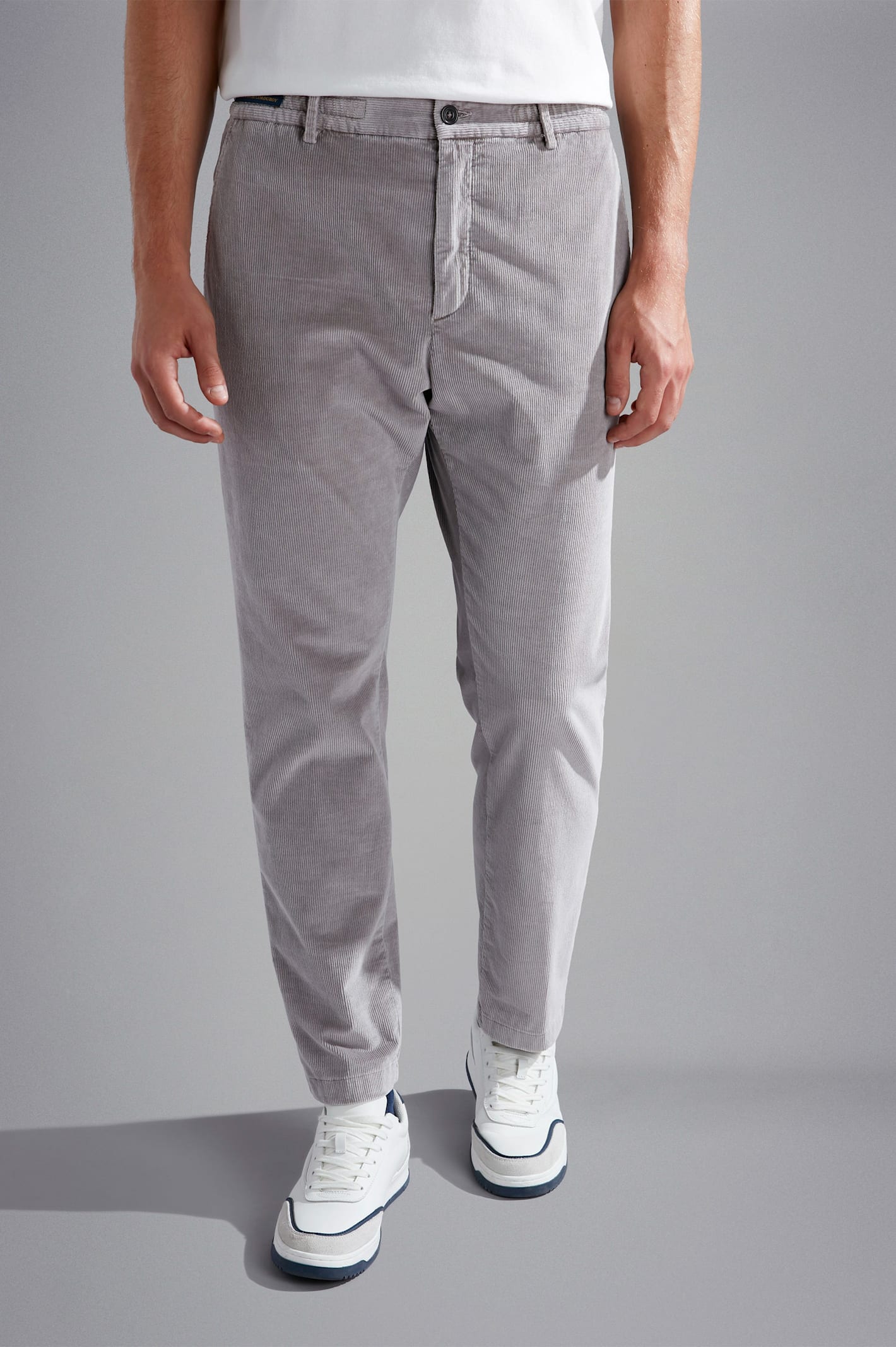 Shop Paul&amp;shark Mens Trousers Graphite In Grafite