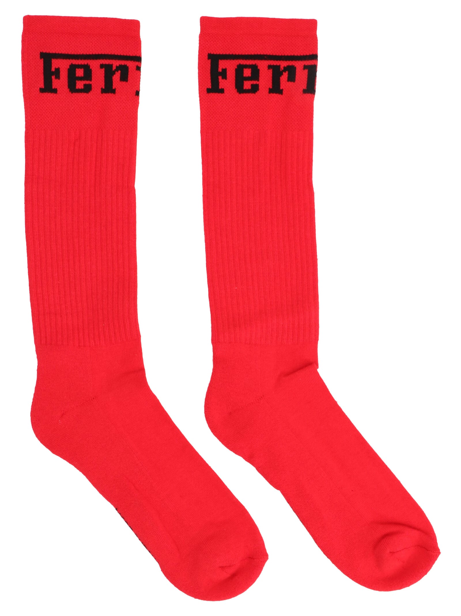 Ferrari Socks In Red