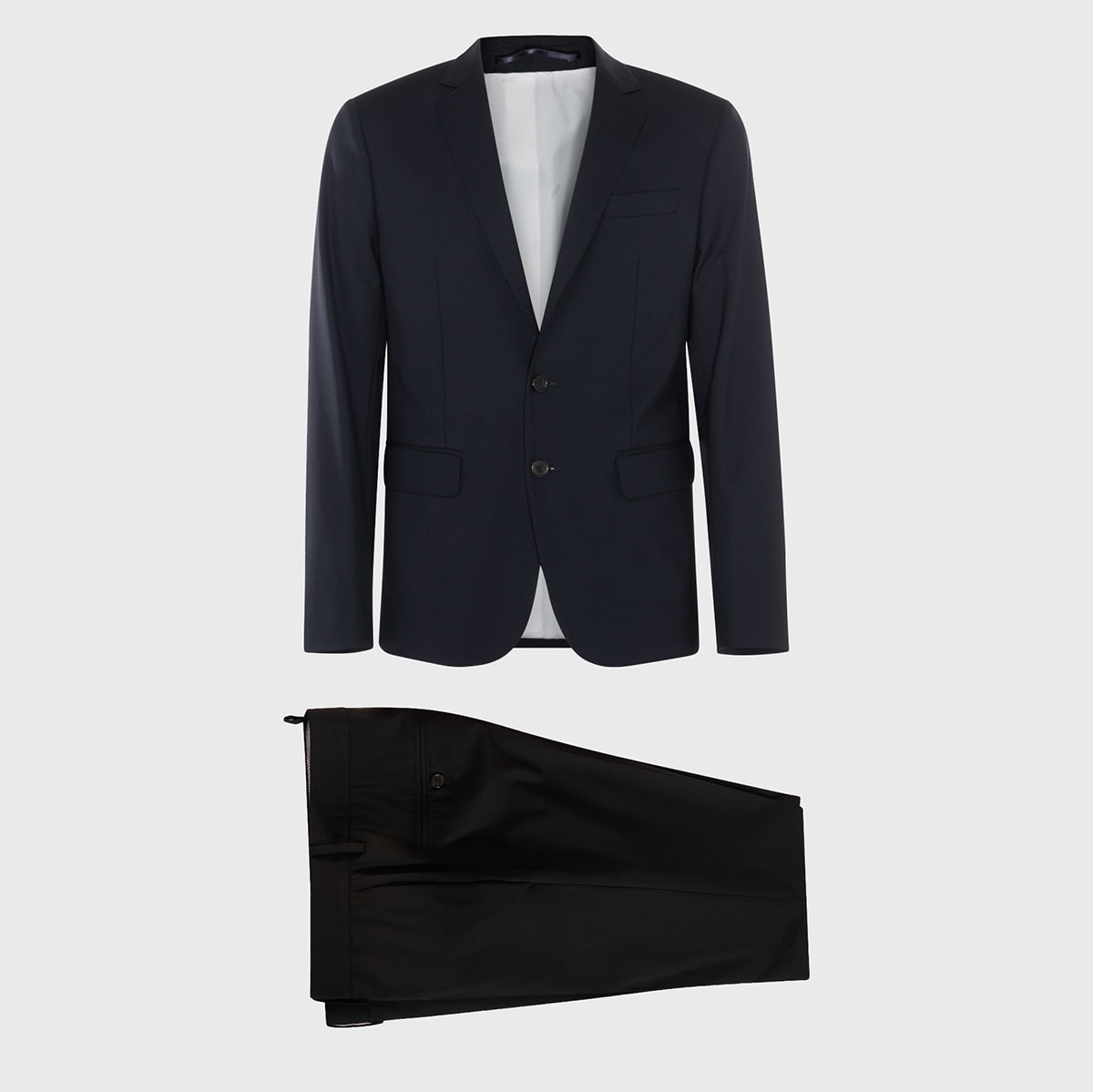 Dsquared2 Navy Blue Wool Suits