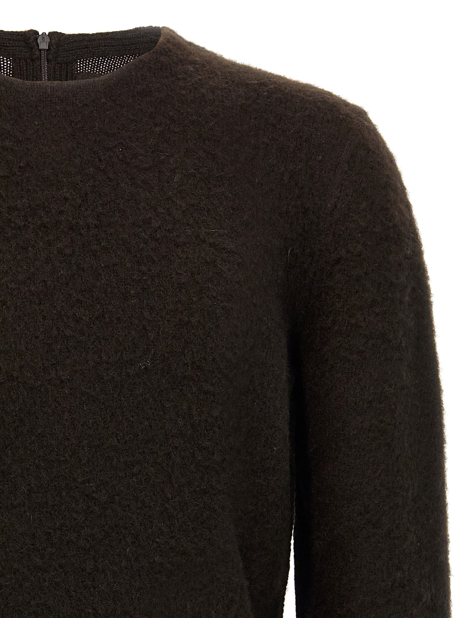 Shop Zegna Oasi Sweater In Brown