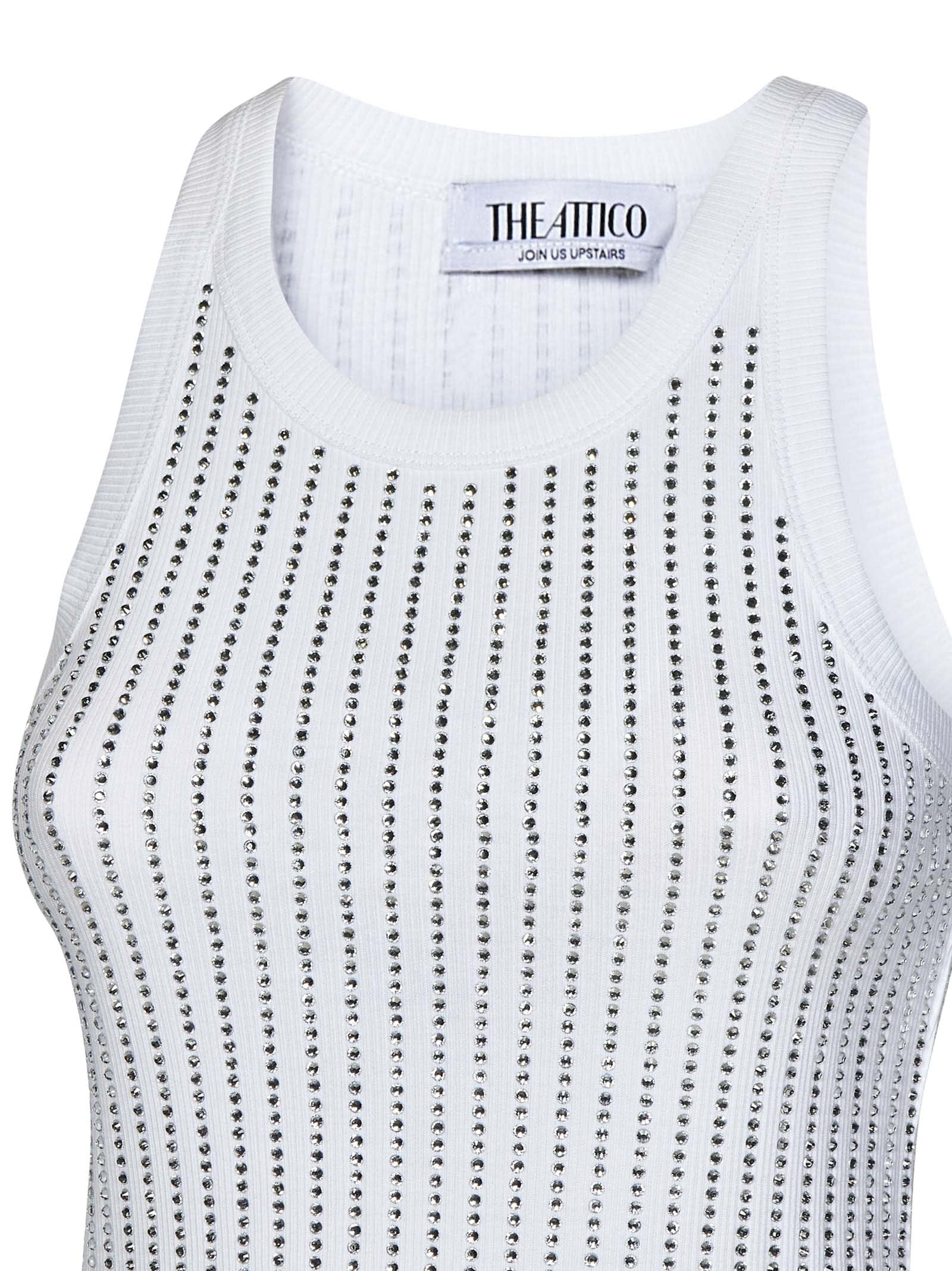 Shop Attico Top In White