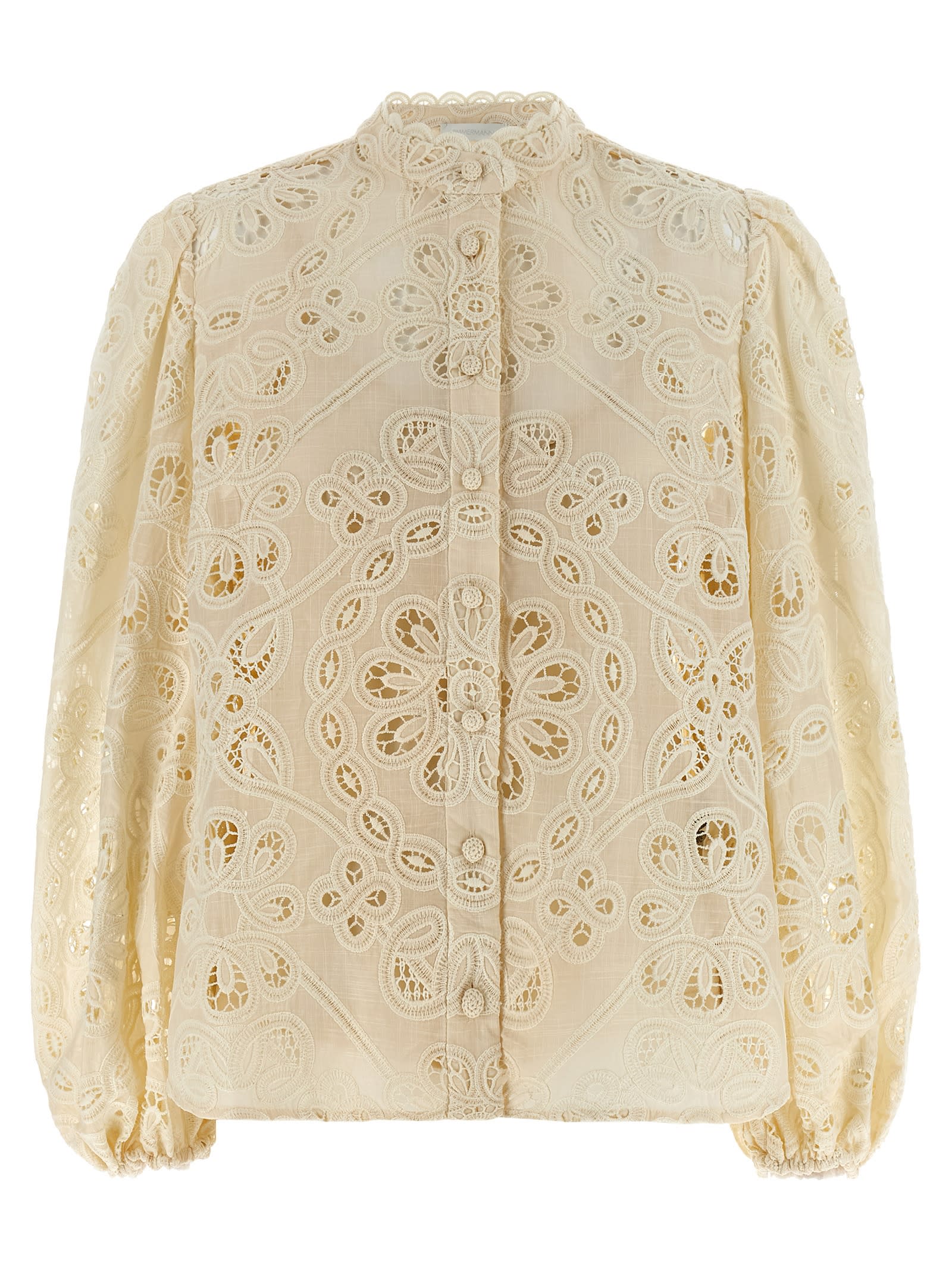 Zimmermann Rhiannon Blouse In Neutral
