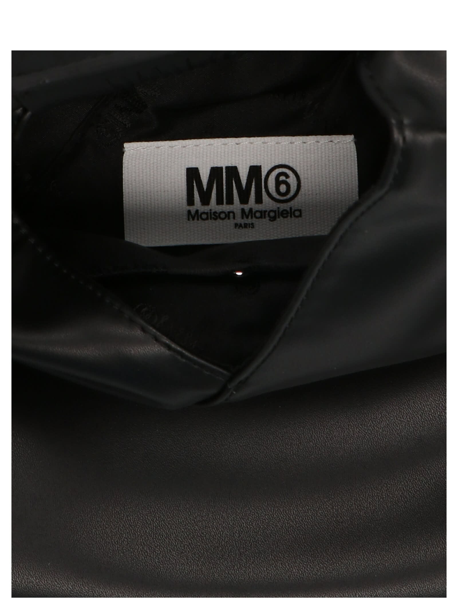 Shop Mm6 Maison Margiela Japanese Bag Classic Mini In Black