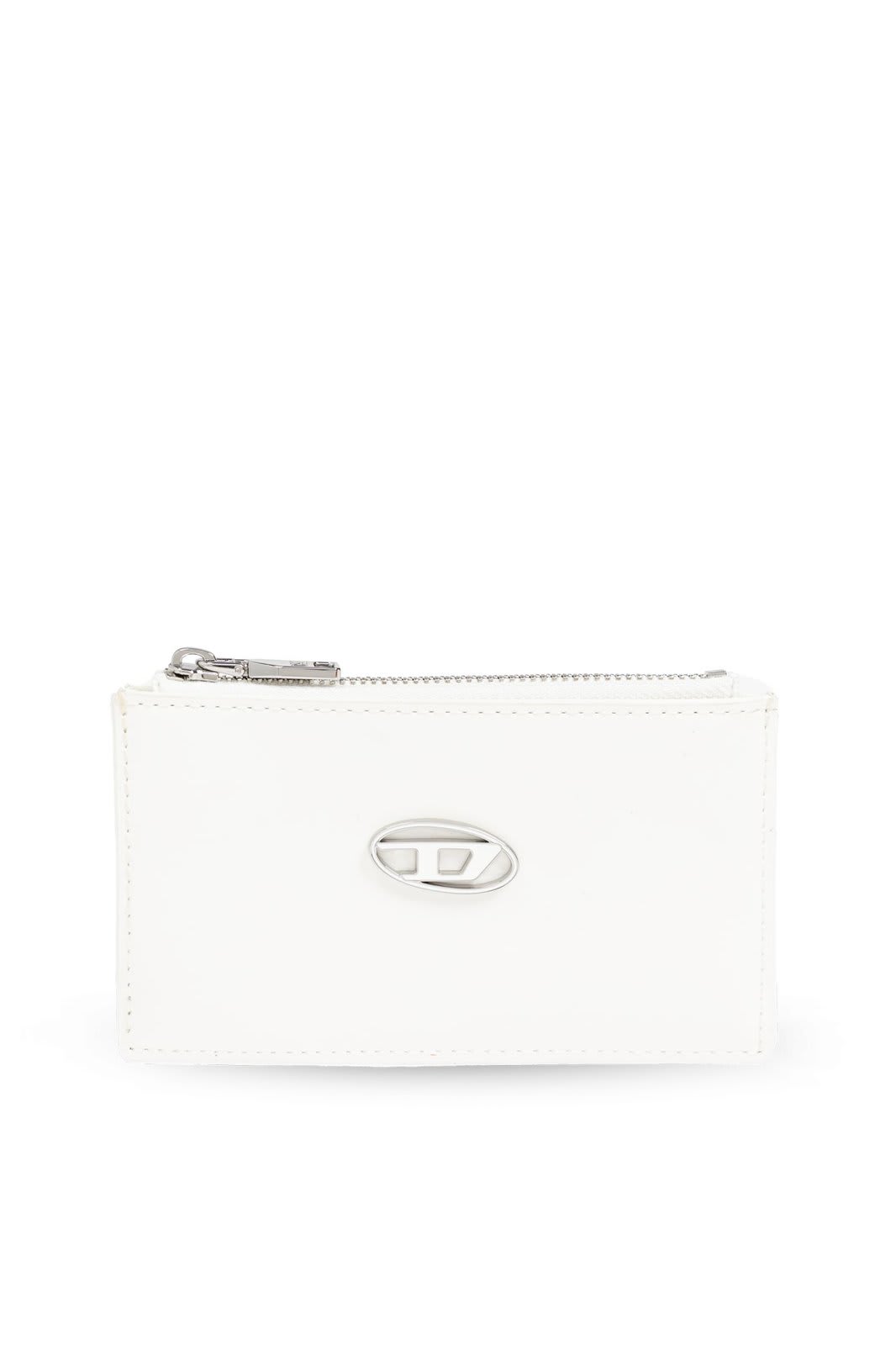 D Logo Plaque Zipped Cardholder