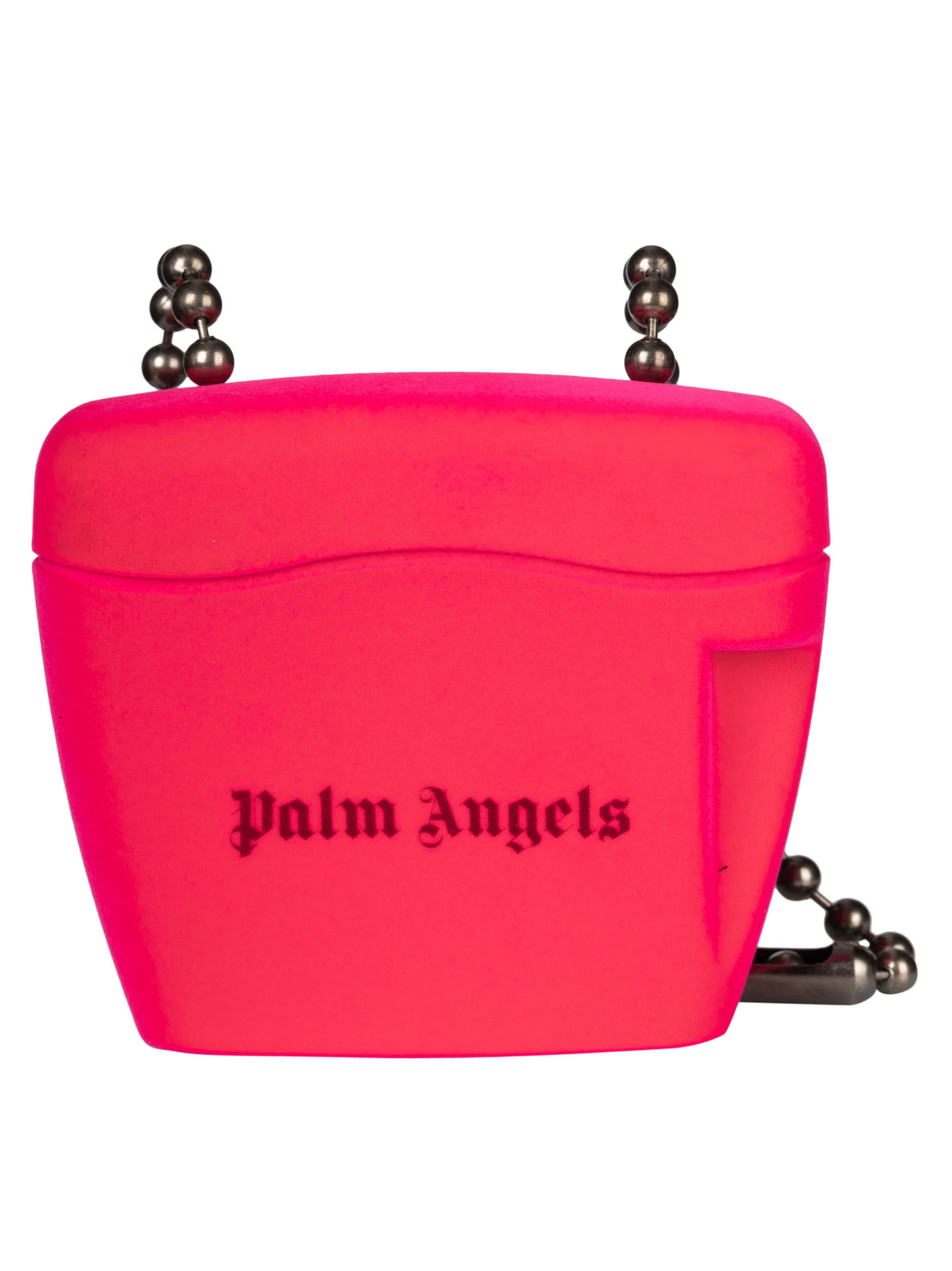 Palm Angels Flock Mini Padlock Shoulder Bag