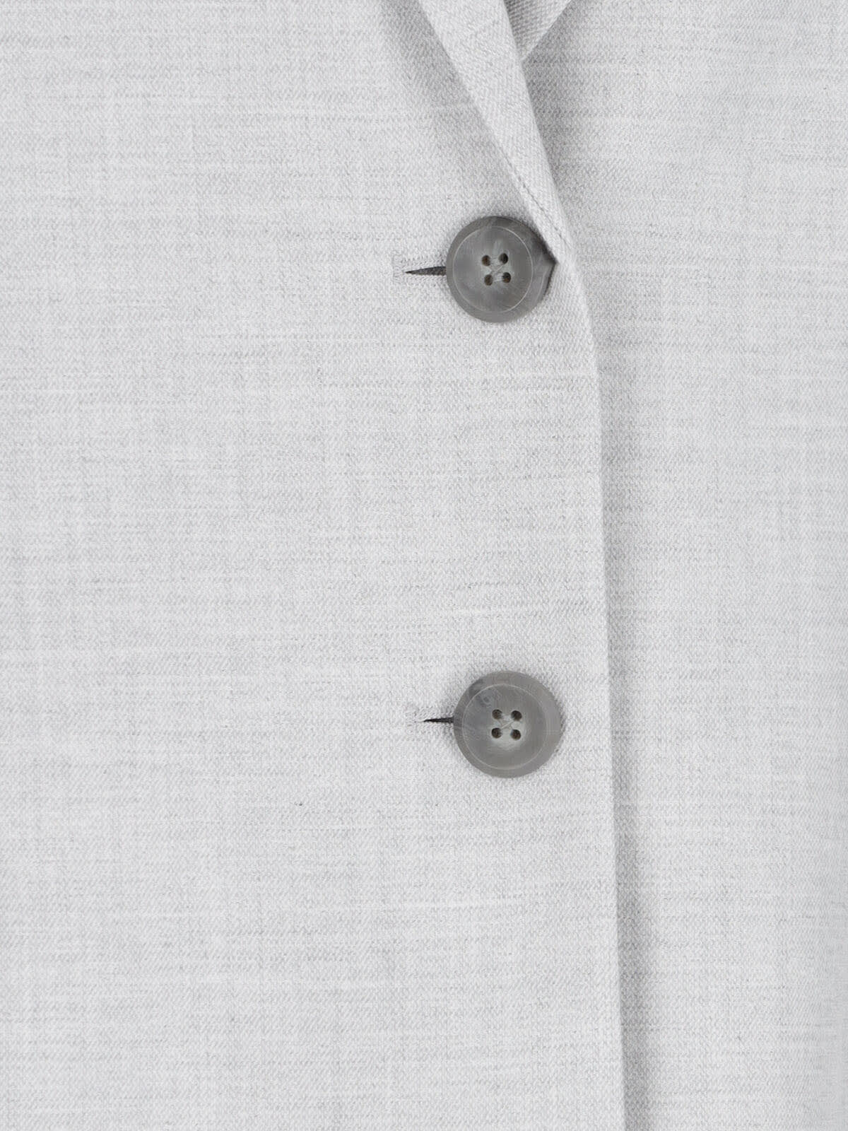 Shop Calvin Klein Single-breasted Blazer In Gray