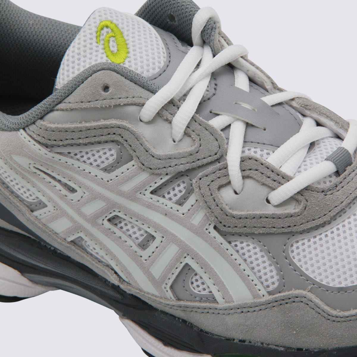 Asics White And Grey Gel-nyc Sneakers In Multi