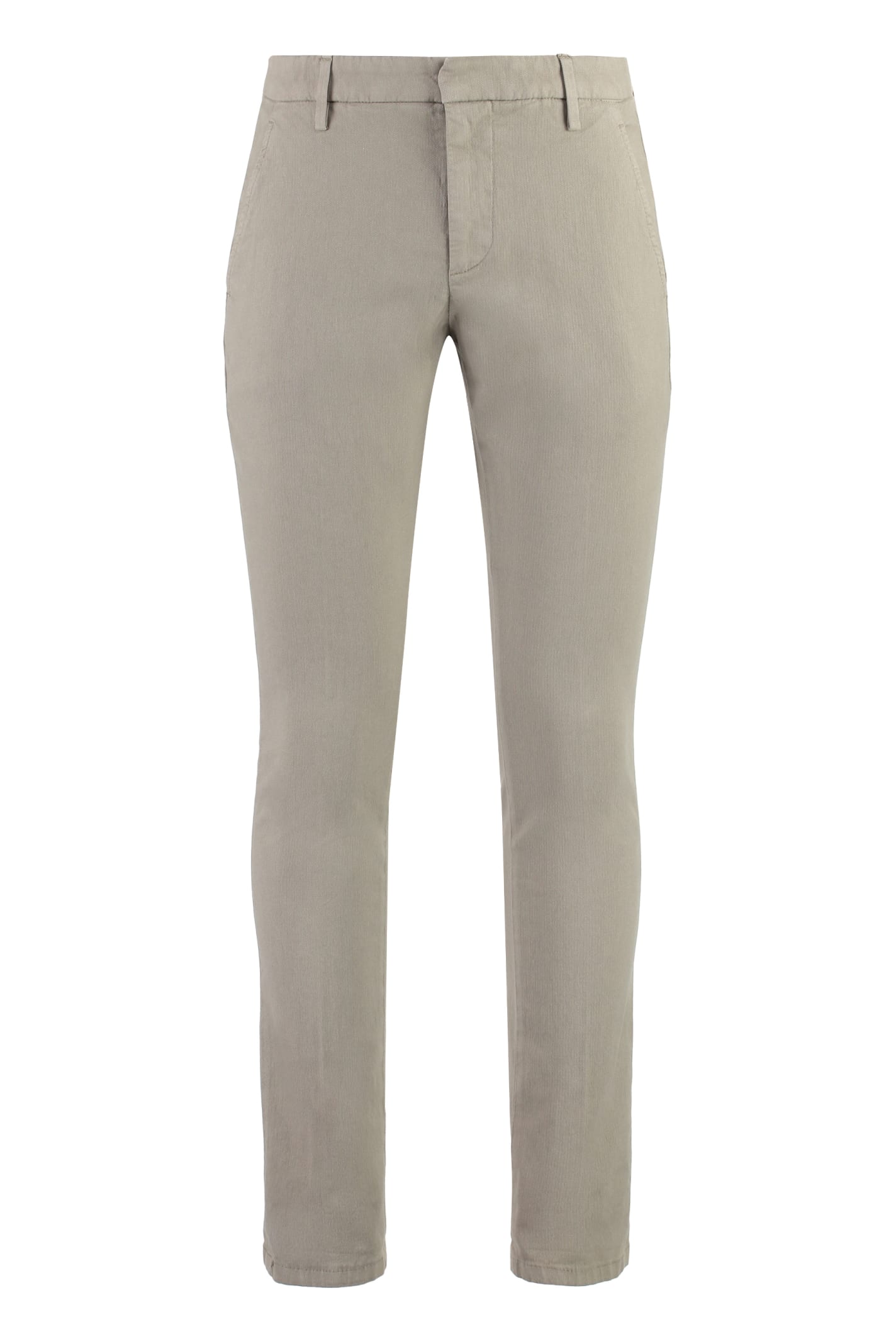 Dondup Pantalone Gaubert Trousers In Turtledove