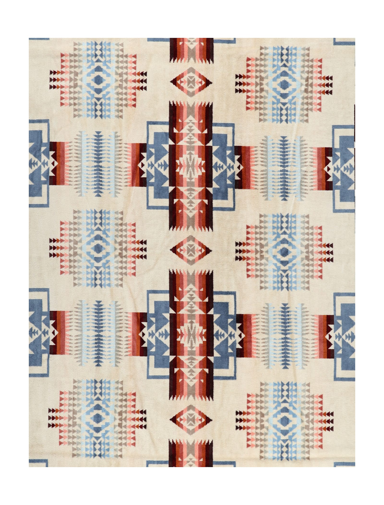 Pendleton Jacquard Bath Towel In Chief Joseph Rosewood