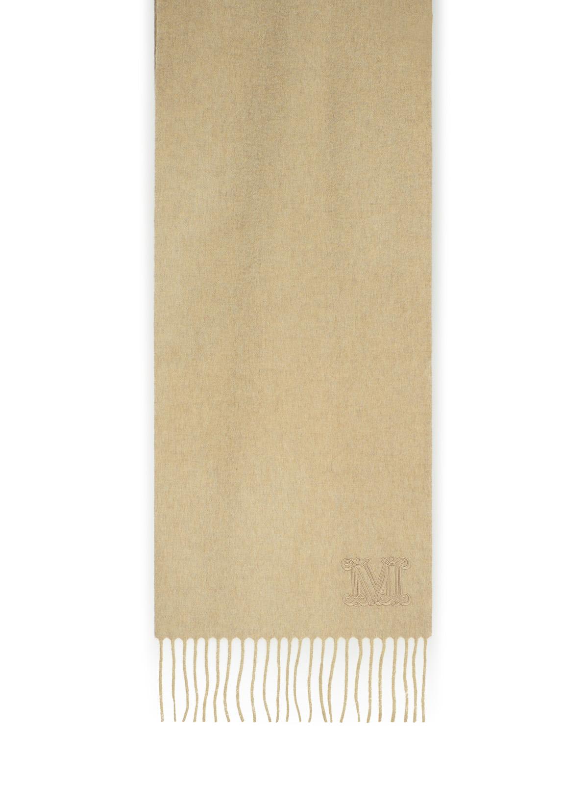 Shop Max Mara Wsdalia Beige Cashmere Scarf