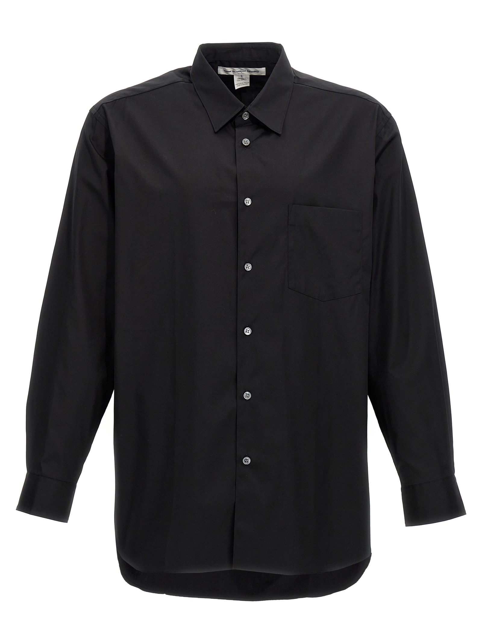 Shop Comme Des Garçons Shirt Forever Shirt In Black