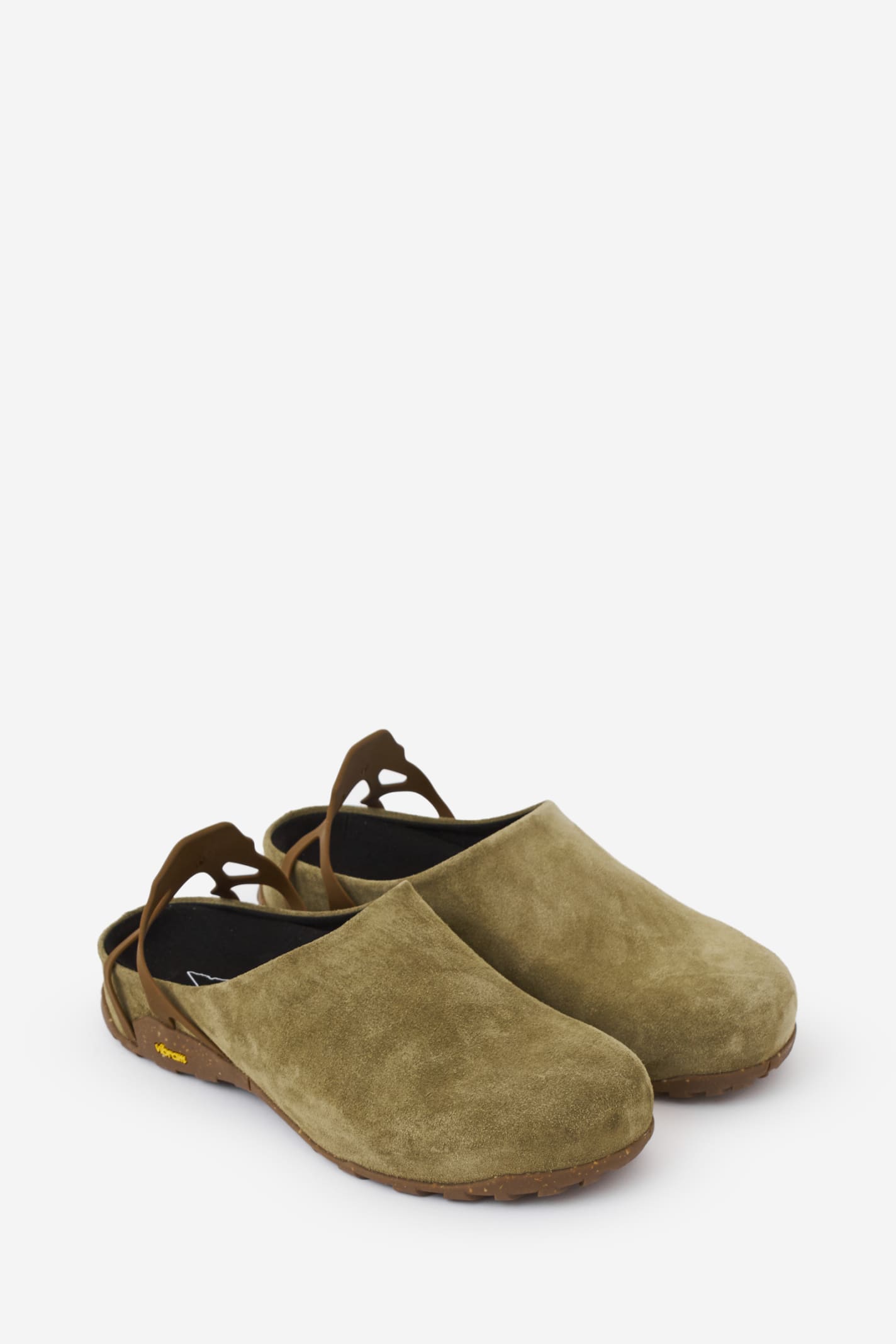 Roa Green Fedaia Mules In Green