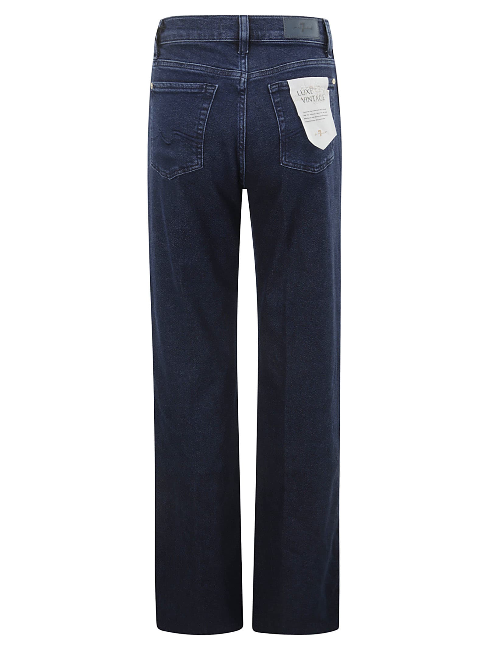 Shop 7 For All Mankind Lotta Luxe Vintage Paradise Cove In Dark Blue