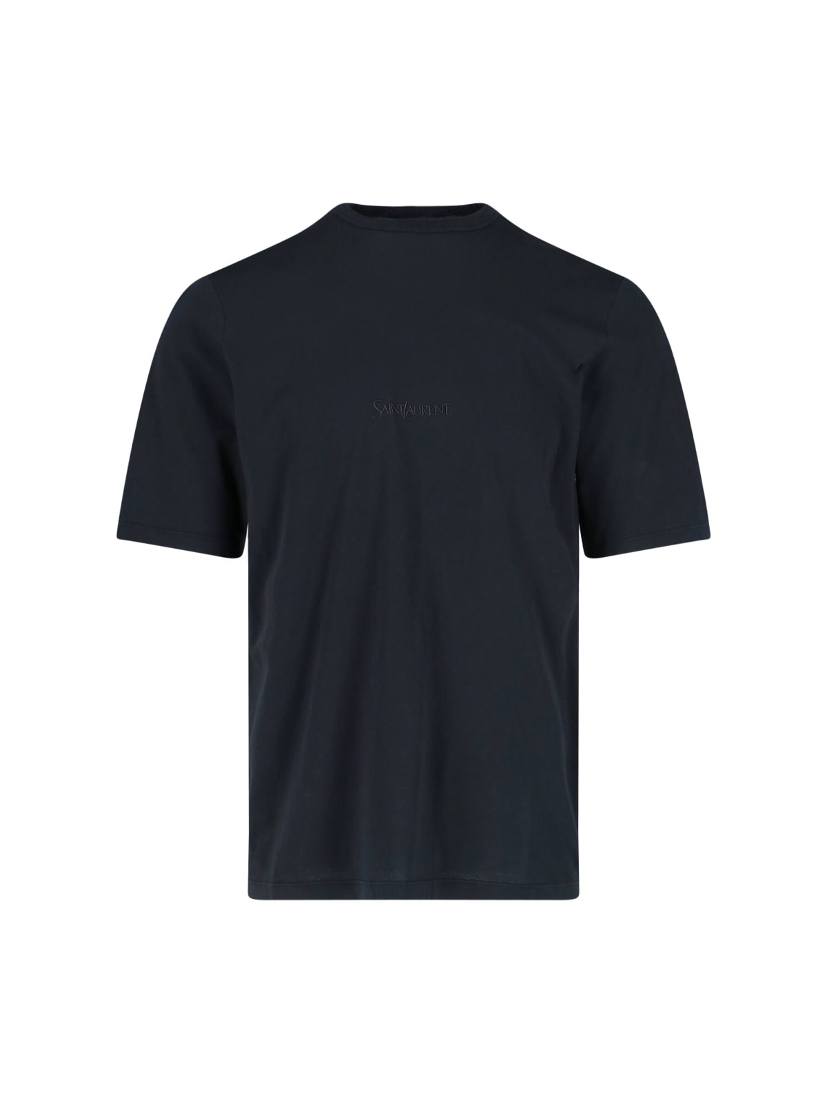 Saint Laurent Logo T-shirt - Saint Laurent - Modalova