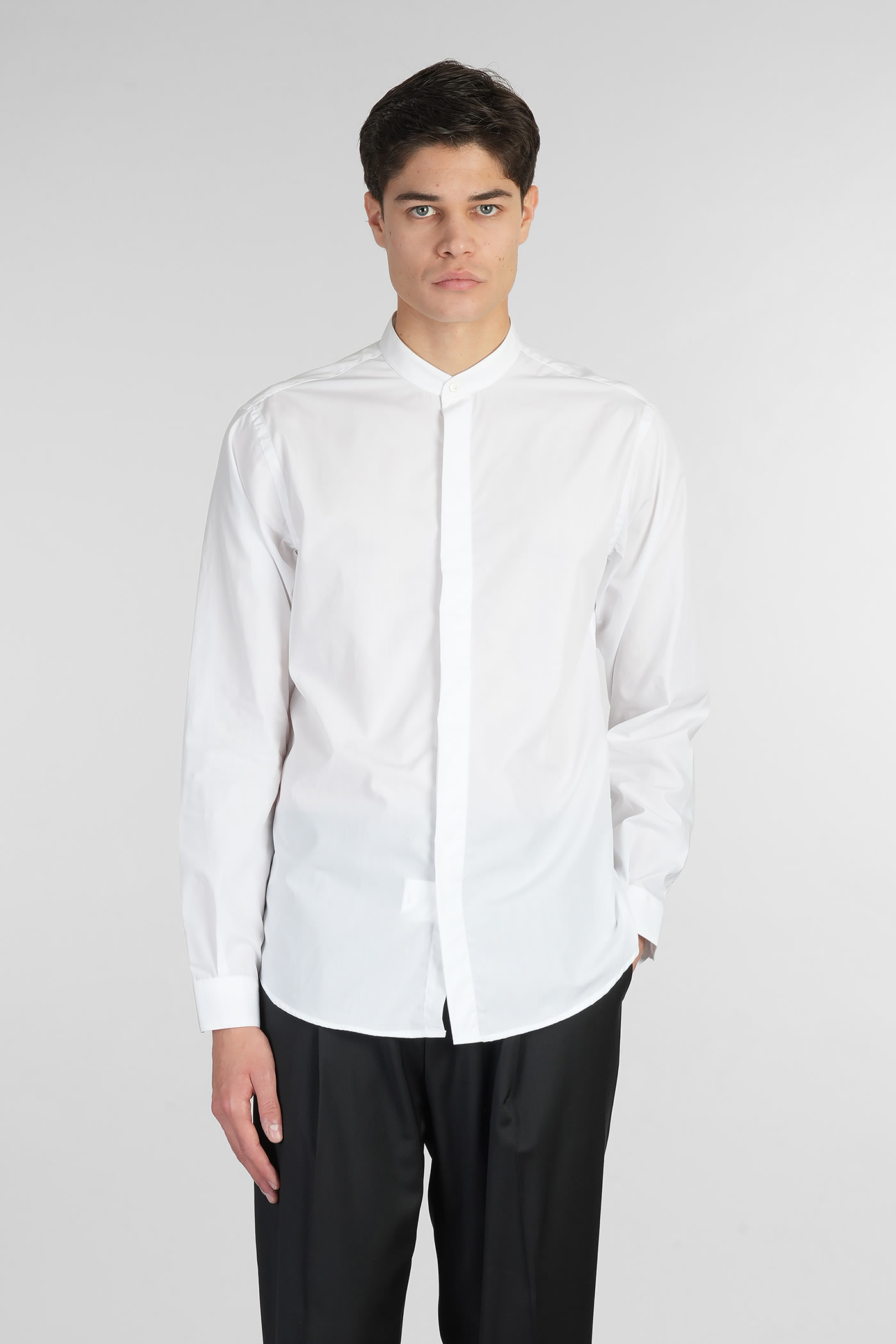 Ives Shirt In White Cotton