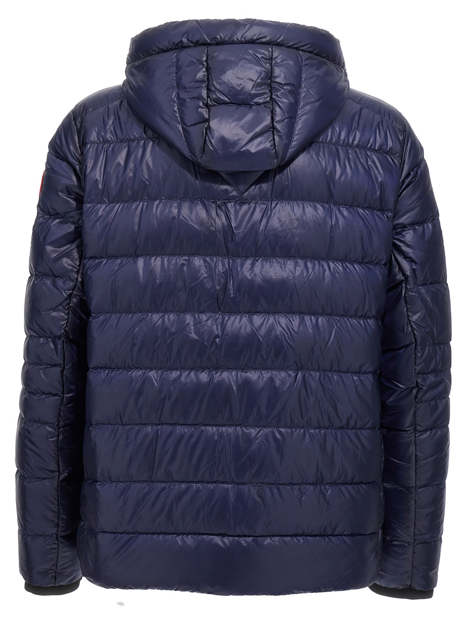 Shop Canada Goose Crofton Down Jacket In Blue