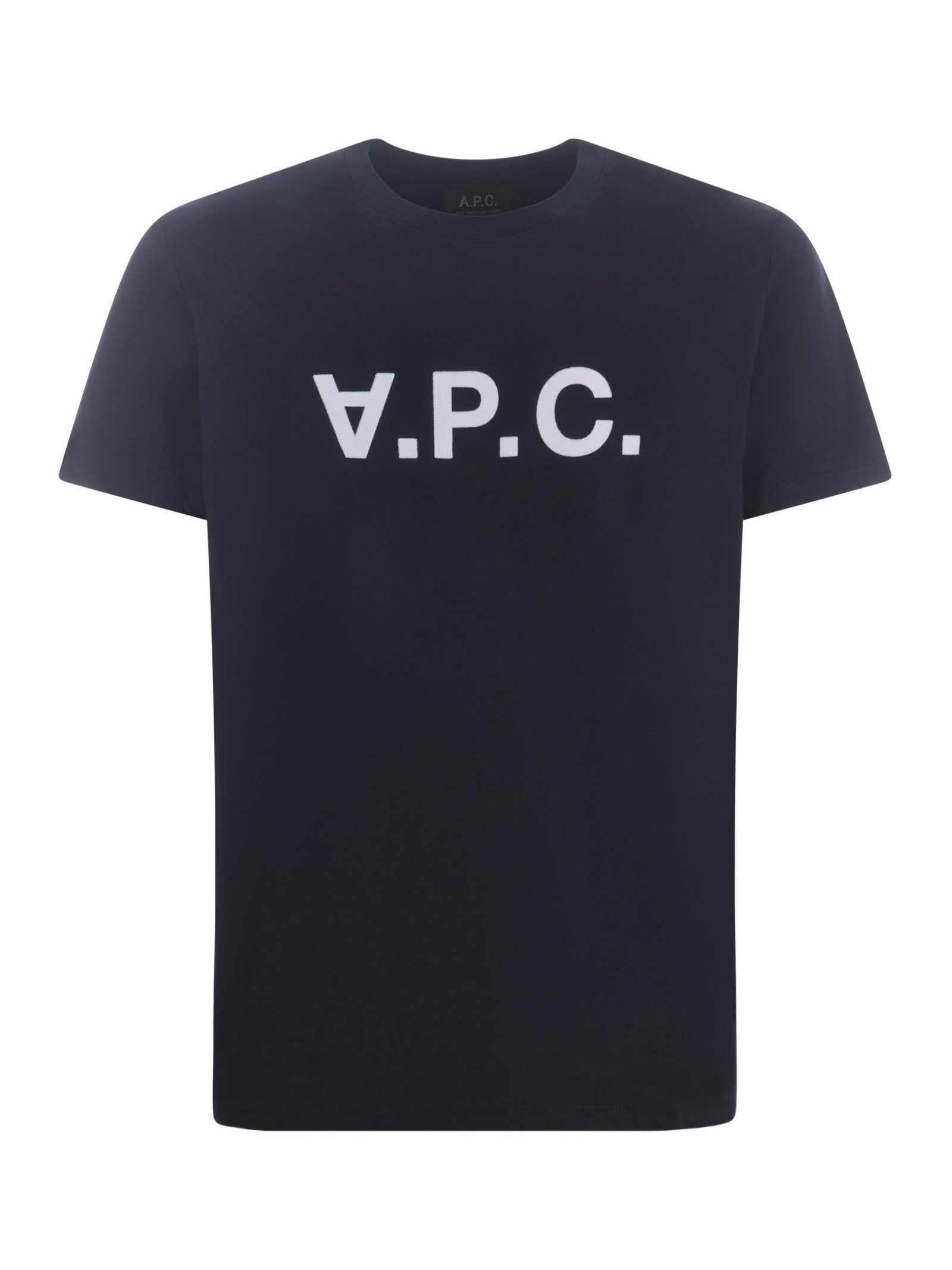 Shop Apc T-shirt A.p.c. In Cotton In Blu