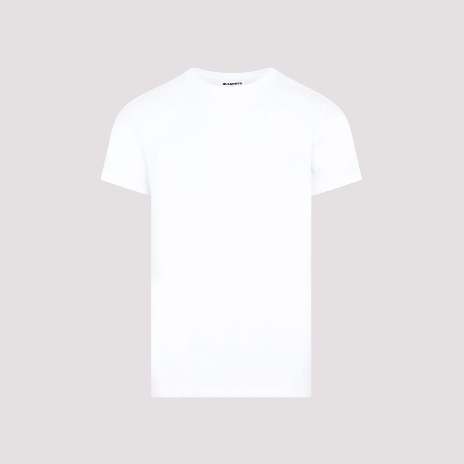 Jil Sander Cotton T-shirt In White