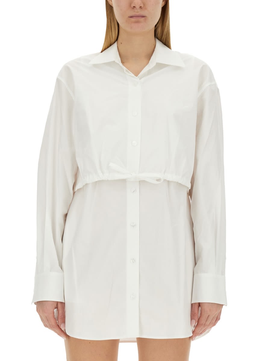 Shop Alexander Wang T Shirt Dress In White