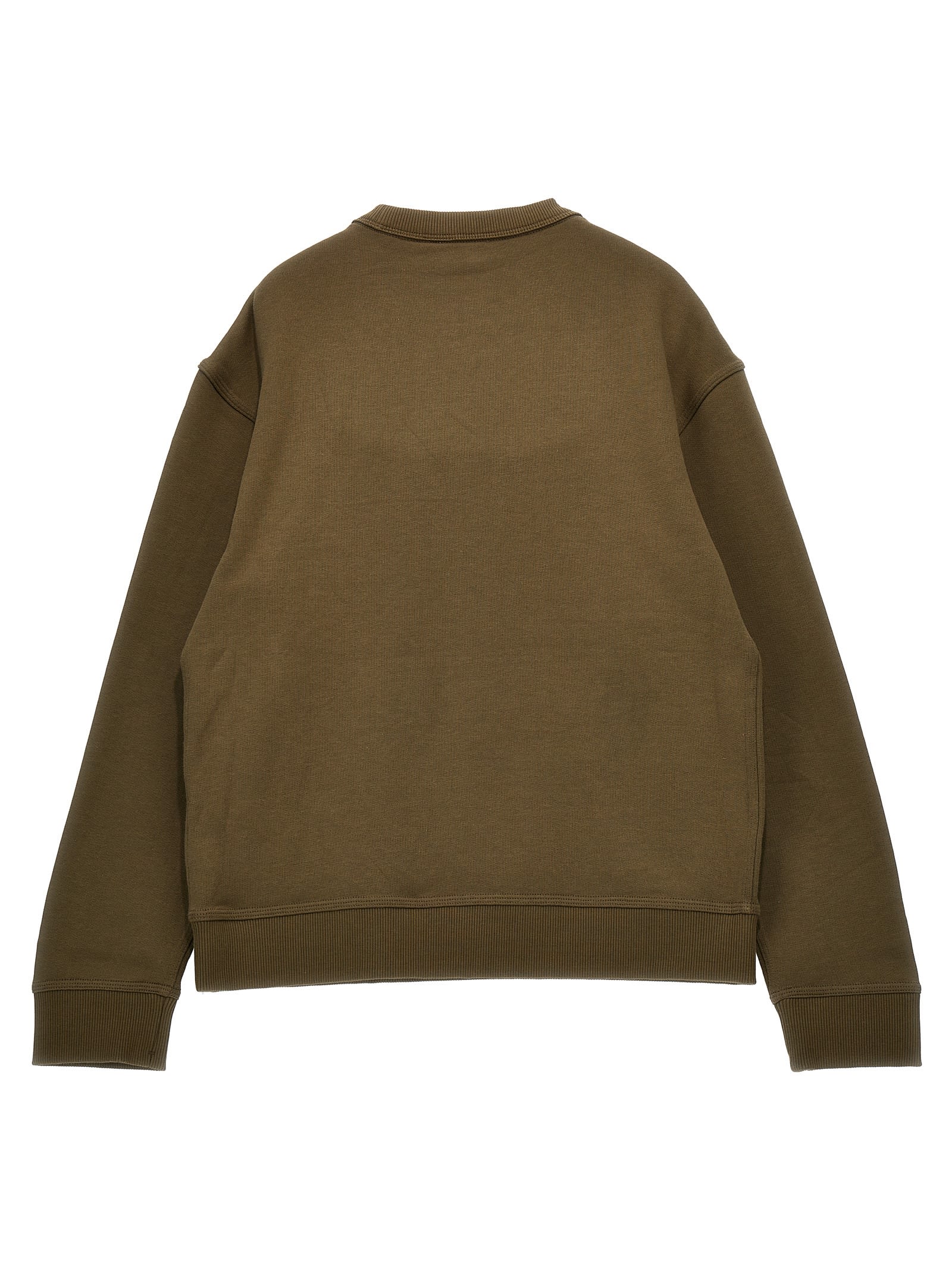 Burberry Long-sleeved Sweater In Green
