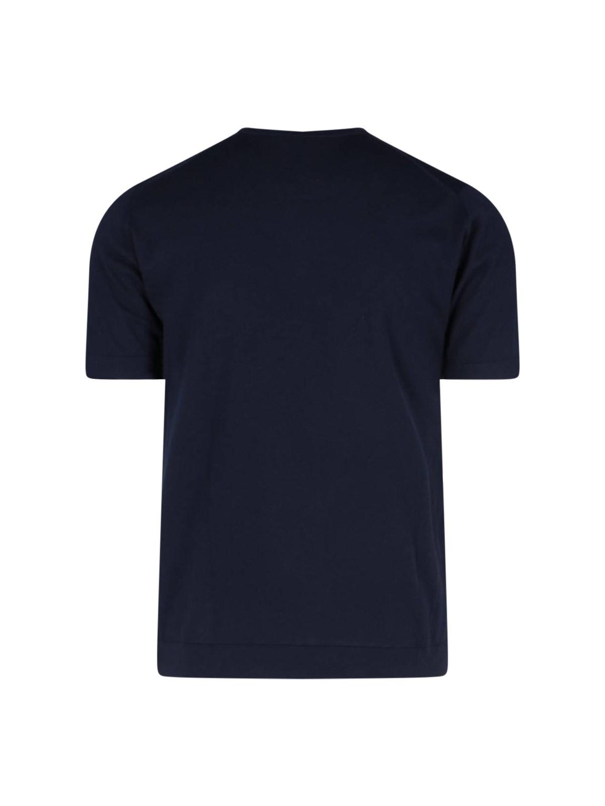 John Smedley Kempton T-shirt In Blue