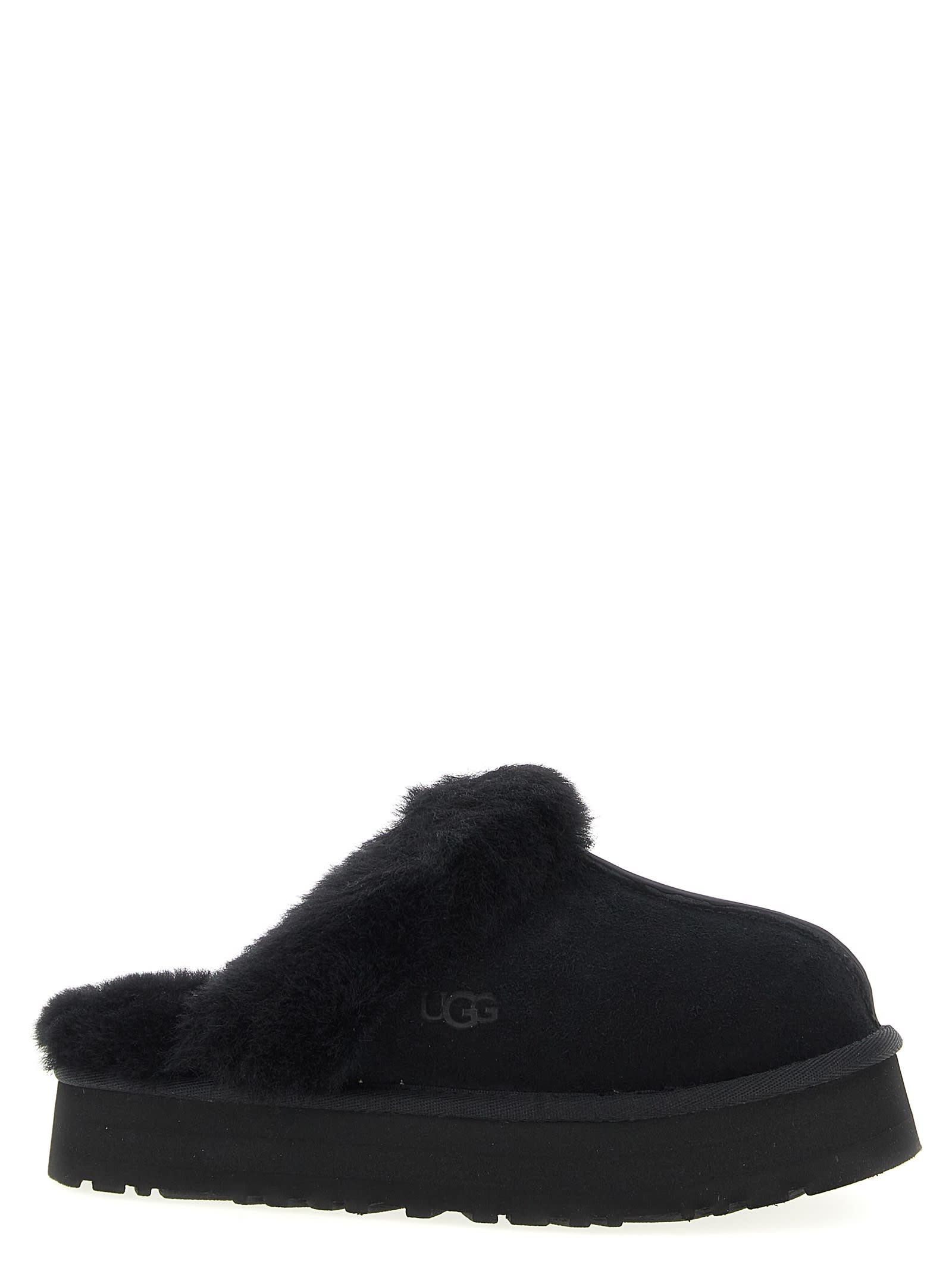 Ugg Disquette Slipper In Black