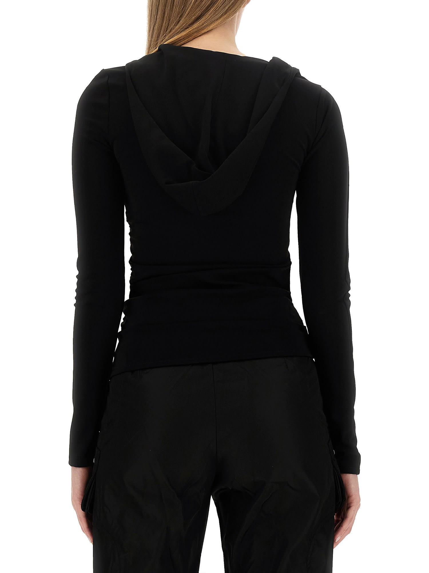 Off-white Topwear In Black Viscose In Black