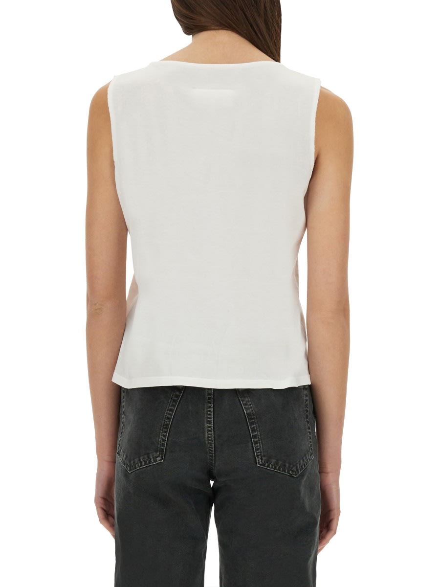 Mm6 Maison Margiela Stretch Jersey Bodysuit
