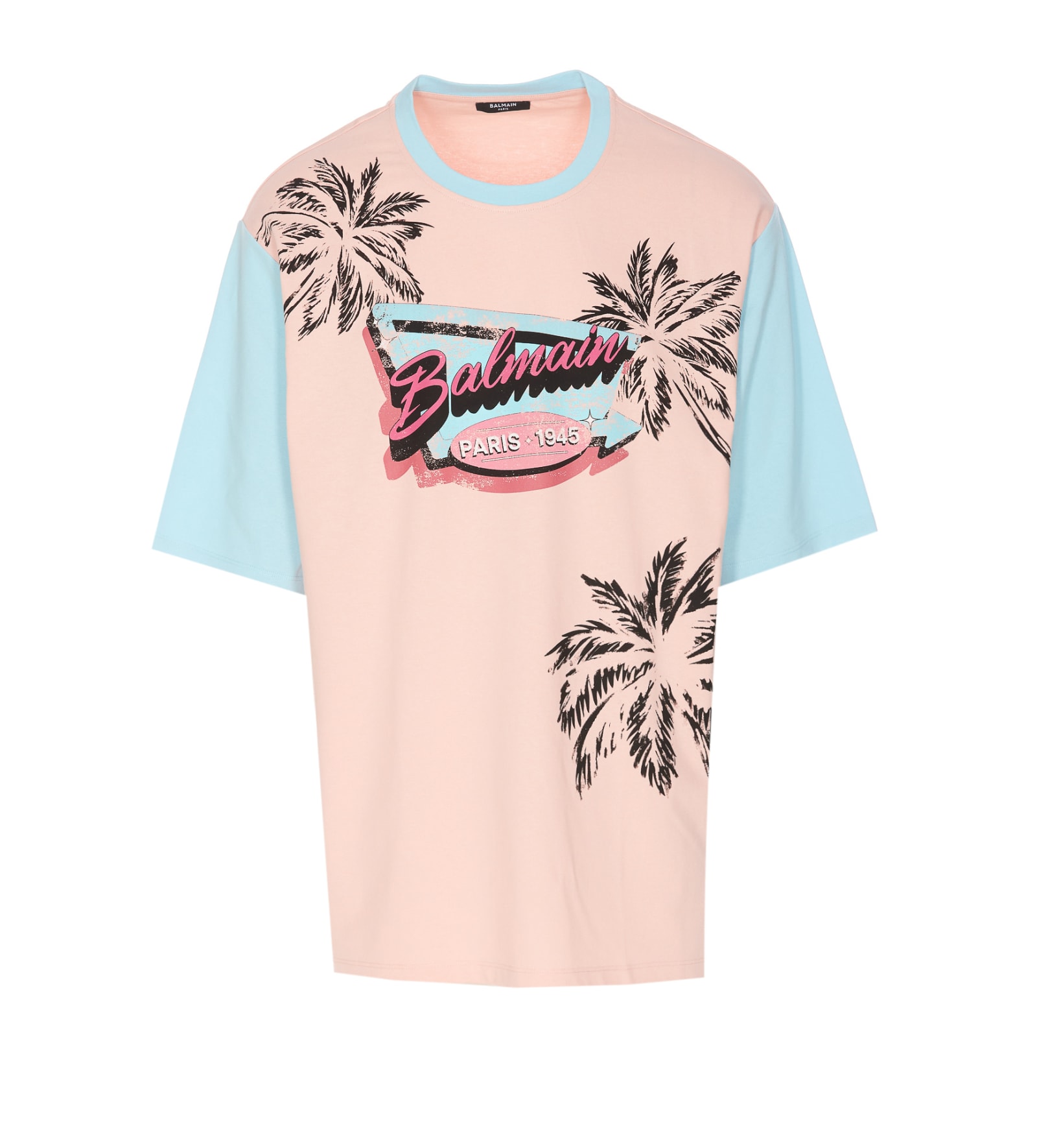 Miami Balmain Print T-shirt